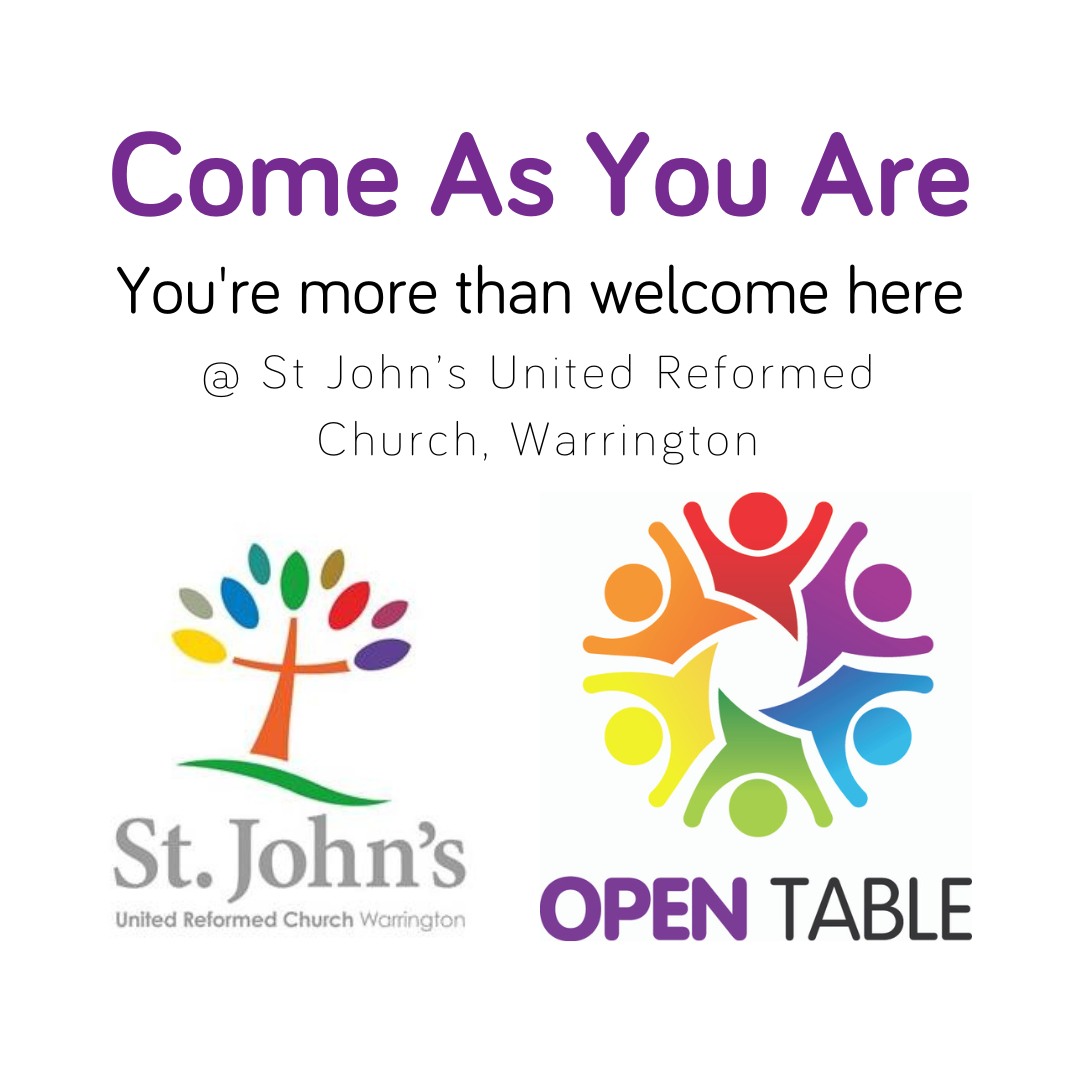 Come as you are - Open Table community consultation