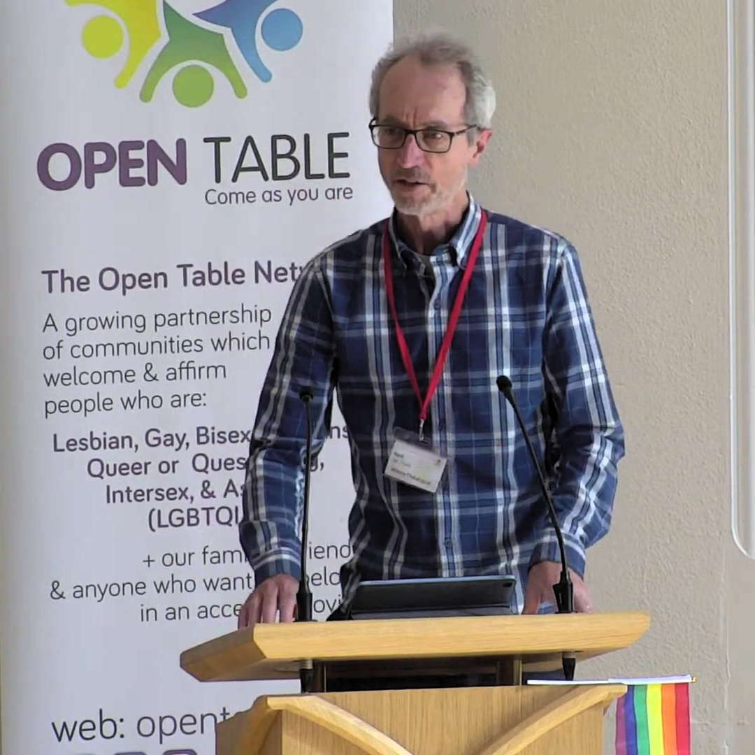  OTN Secretary Neil Rees led prayers of solidarity for our LGBTQIA+ siblings worldwide at our National Gathering on Saturday 10th June 2023.  WATCH the closing communion service her e [55mins] 