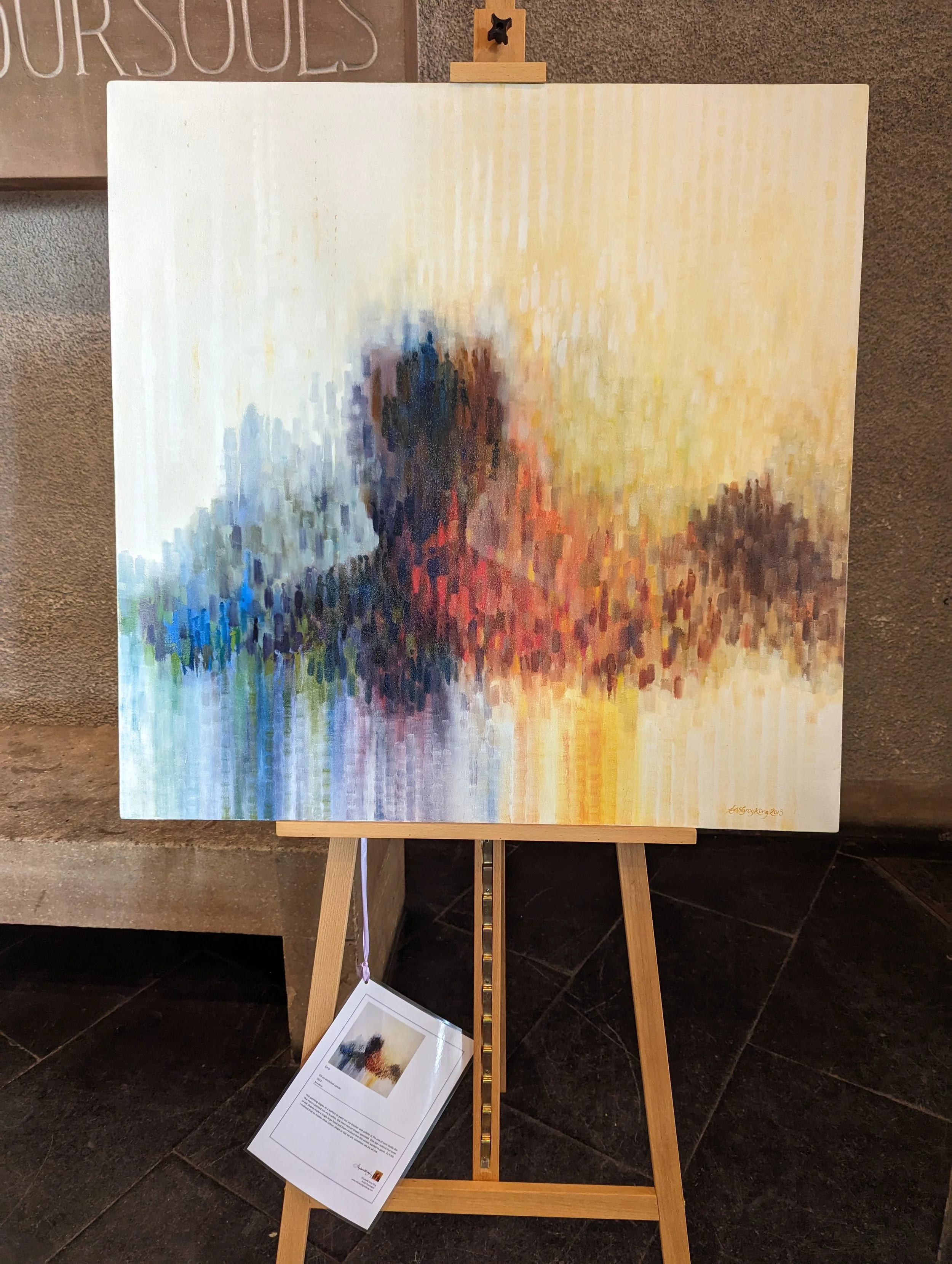  ‘One’ - Artwork © Elizabeth Gray-King , Photo by Peter Jones. 