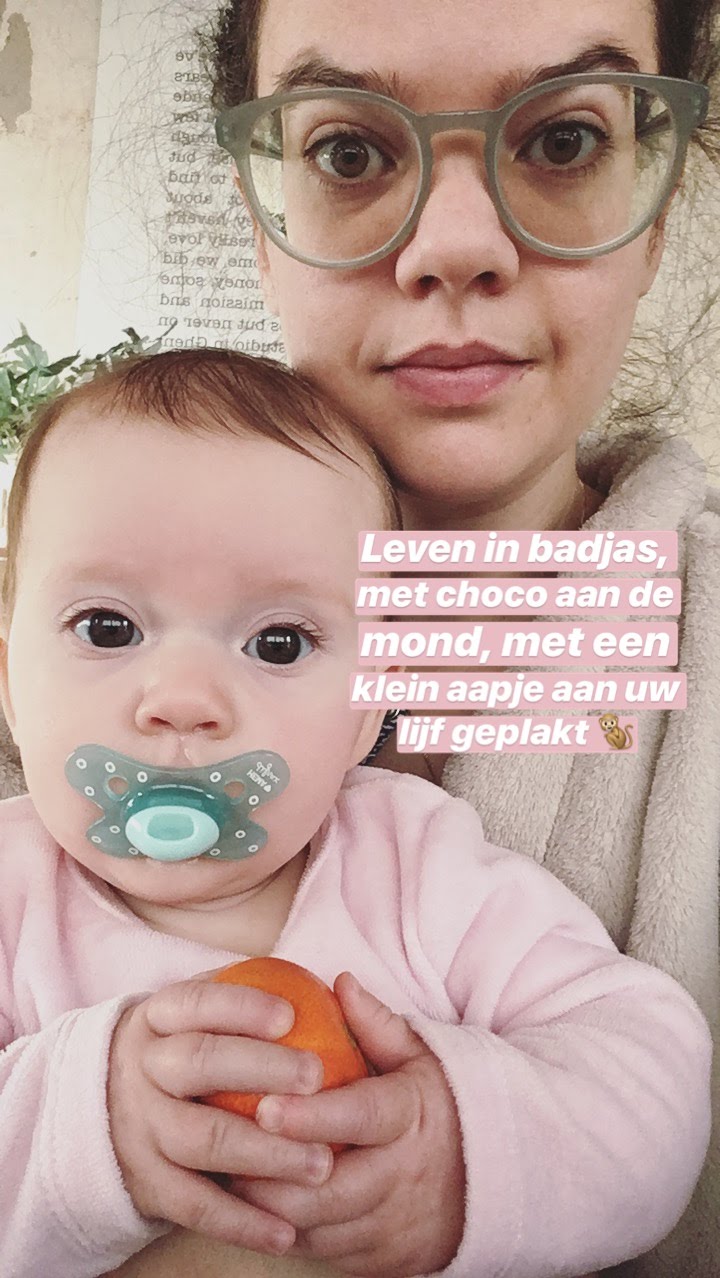 het leven zoals het is met zieke baby