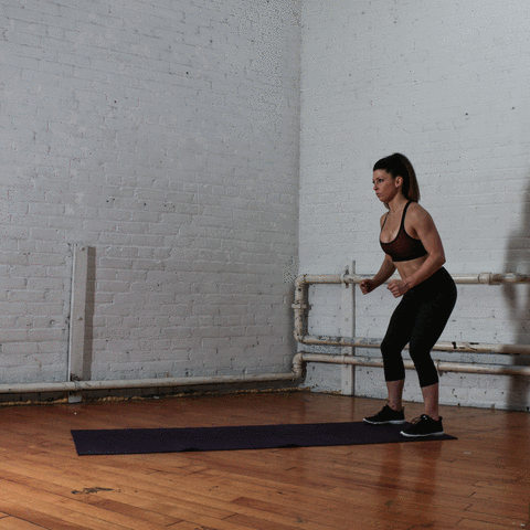 Broad Jump Burpee