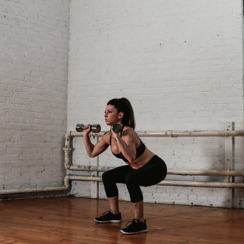 Squat + Shoulder Press