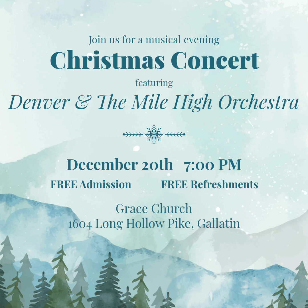 Christmas Concert Featuring Denver &amp; The Mile High Orchestra