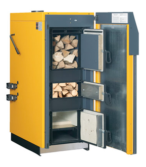 Log boiler