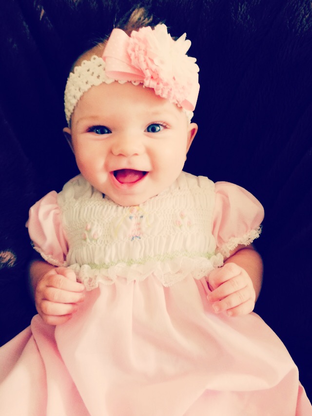 Briella is 6 months old