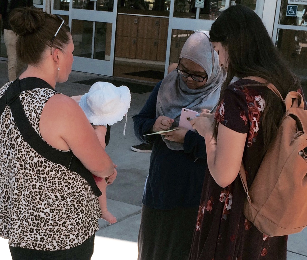 Surveying Students at CSUF