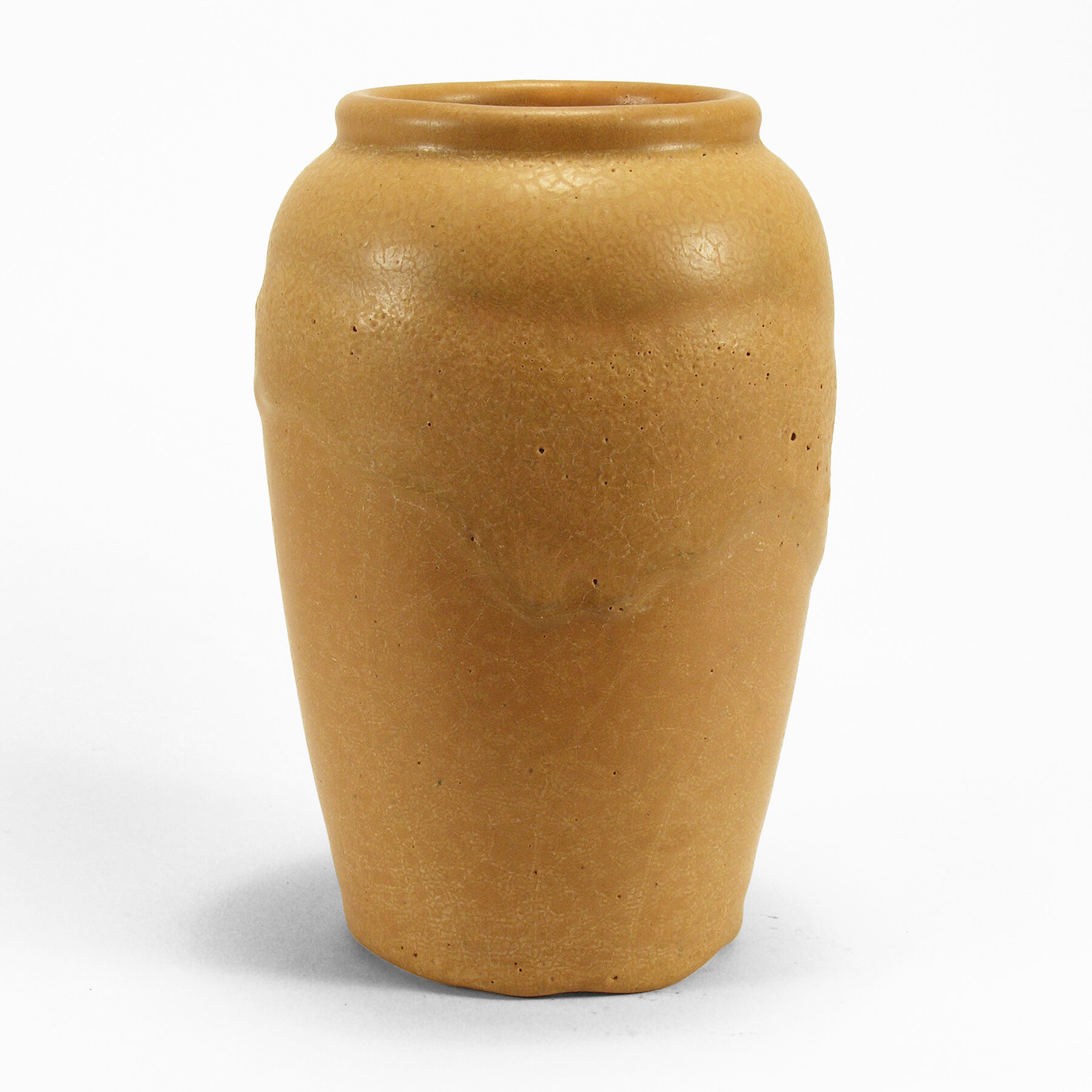 Hampshire-7-5in-shape-95-matte-yellow-thick-drip-vase-A.jpg