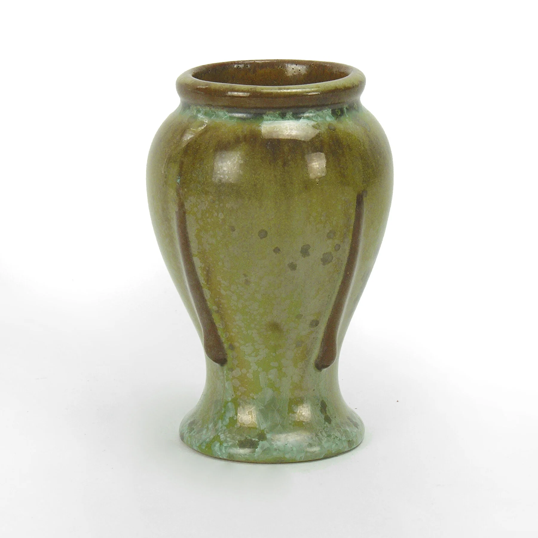 Fulper-4-25in-shape-826-green-brown-crystalline-vase-B.jpg