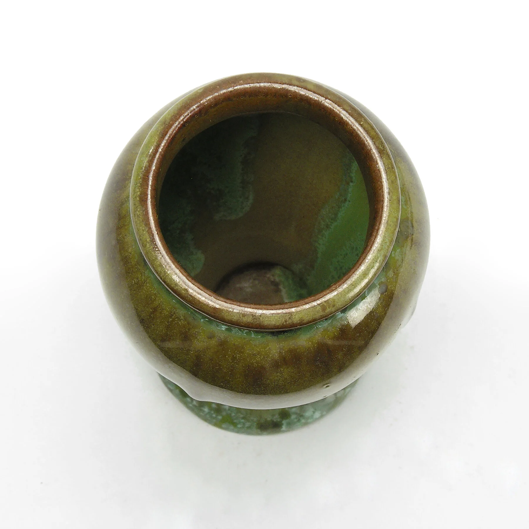 Fulper-4-25in-shape-826-green-brown-crystalline-vase-D.jpg