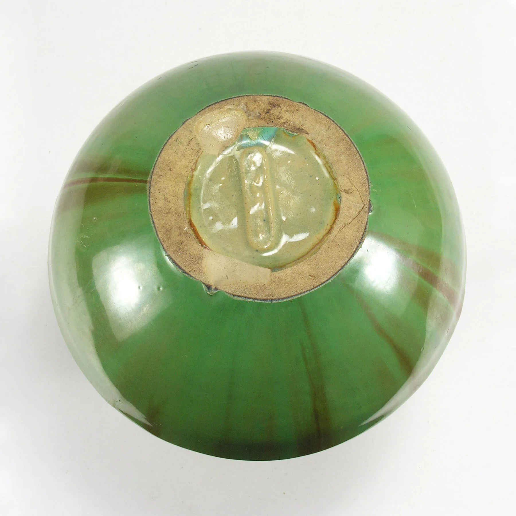 Fulper-9-5in-2-handle-572A-copperdust-over-green-flambe-G.jpg