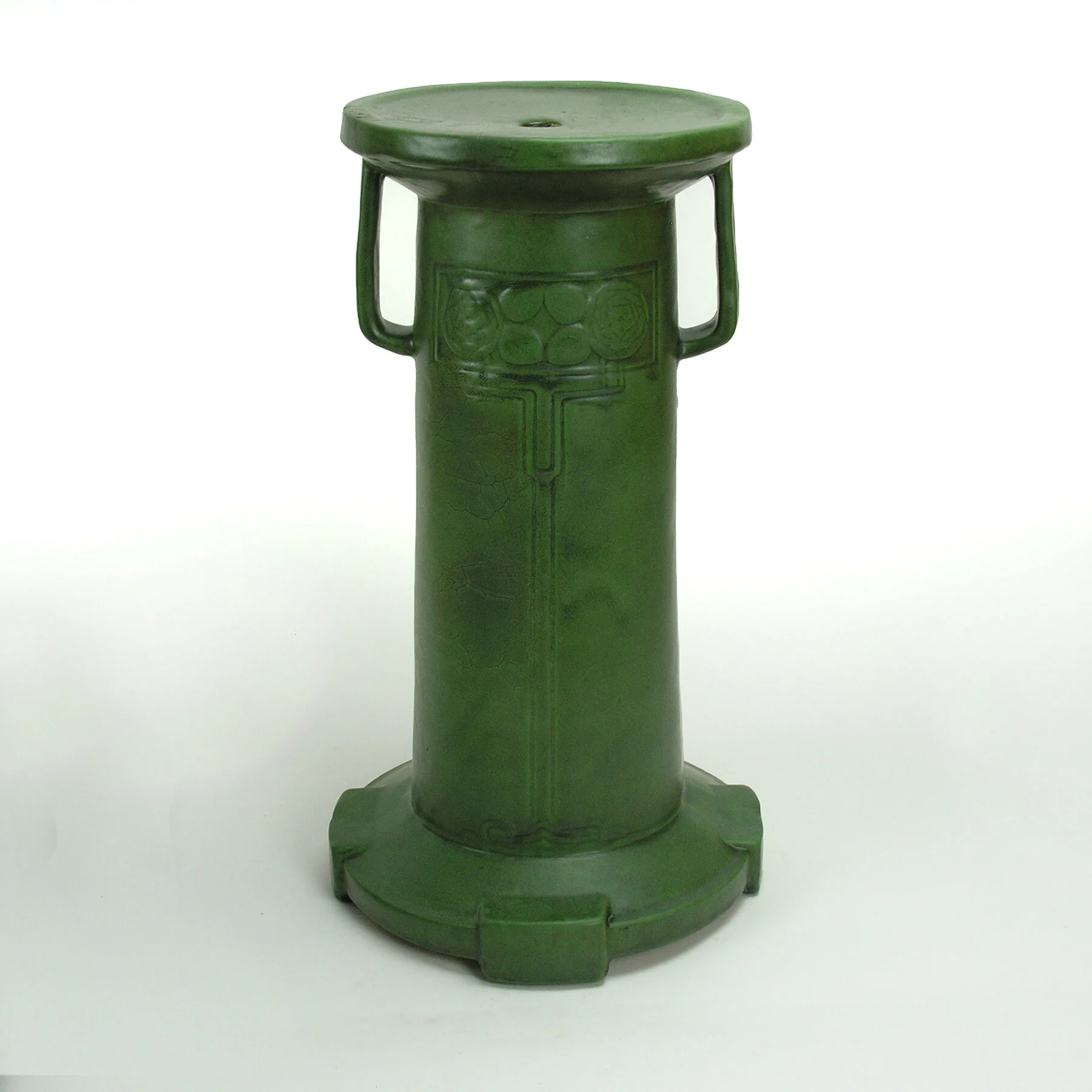 Weller-Pottery-Bedford-Matte-30-75in-handled-jard-&-ped-F.jpg