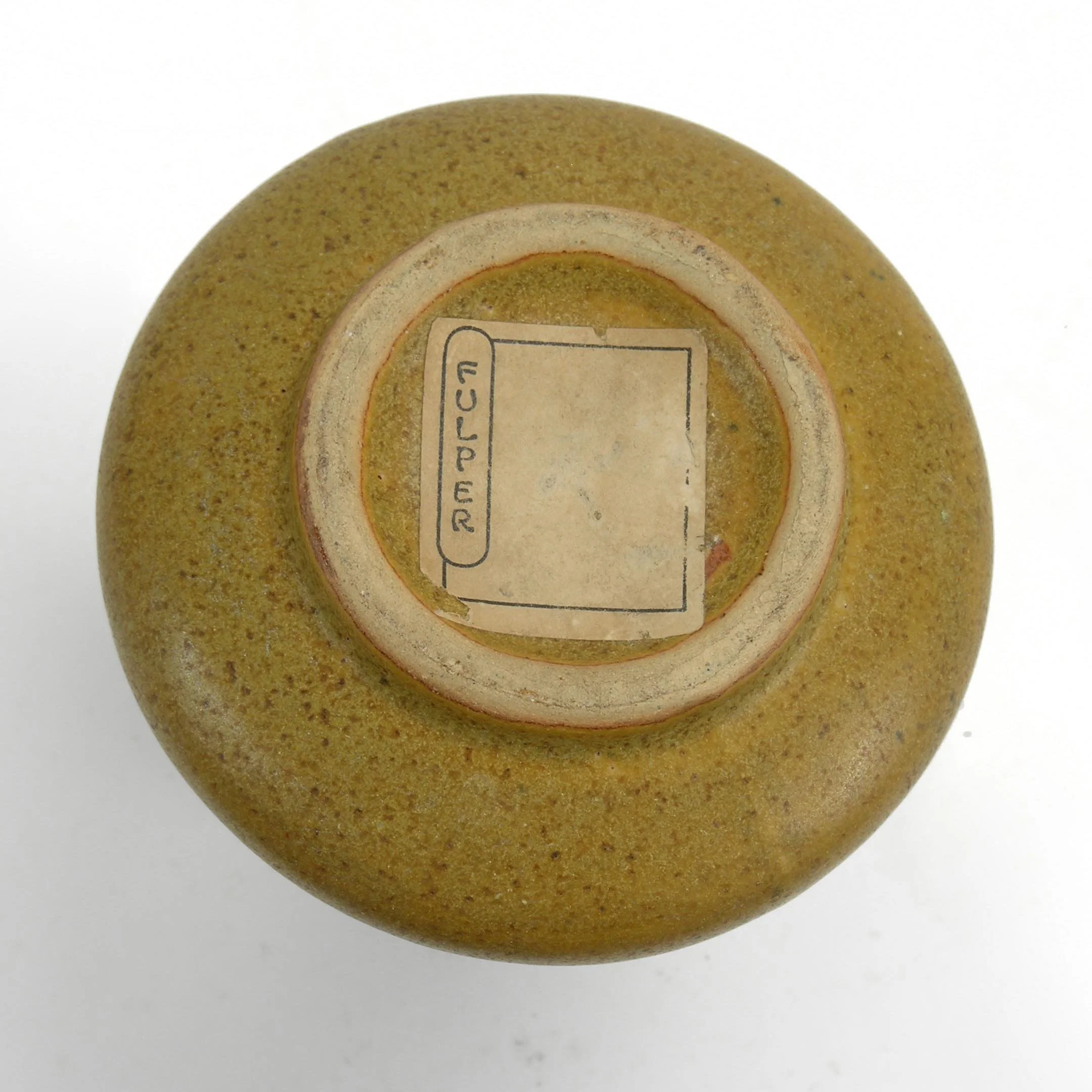 Fulper-Pottery-5-18in-first-15-mustard-matte-drip-shape-4-E.jpg