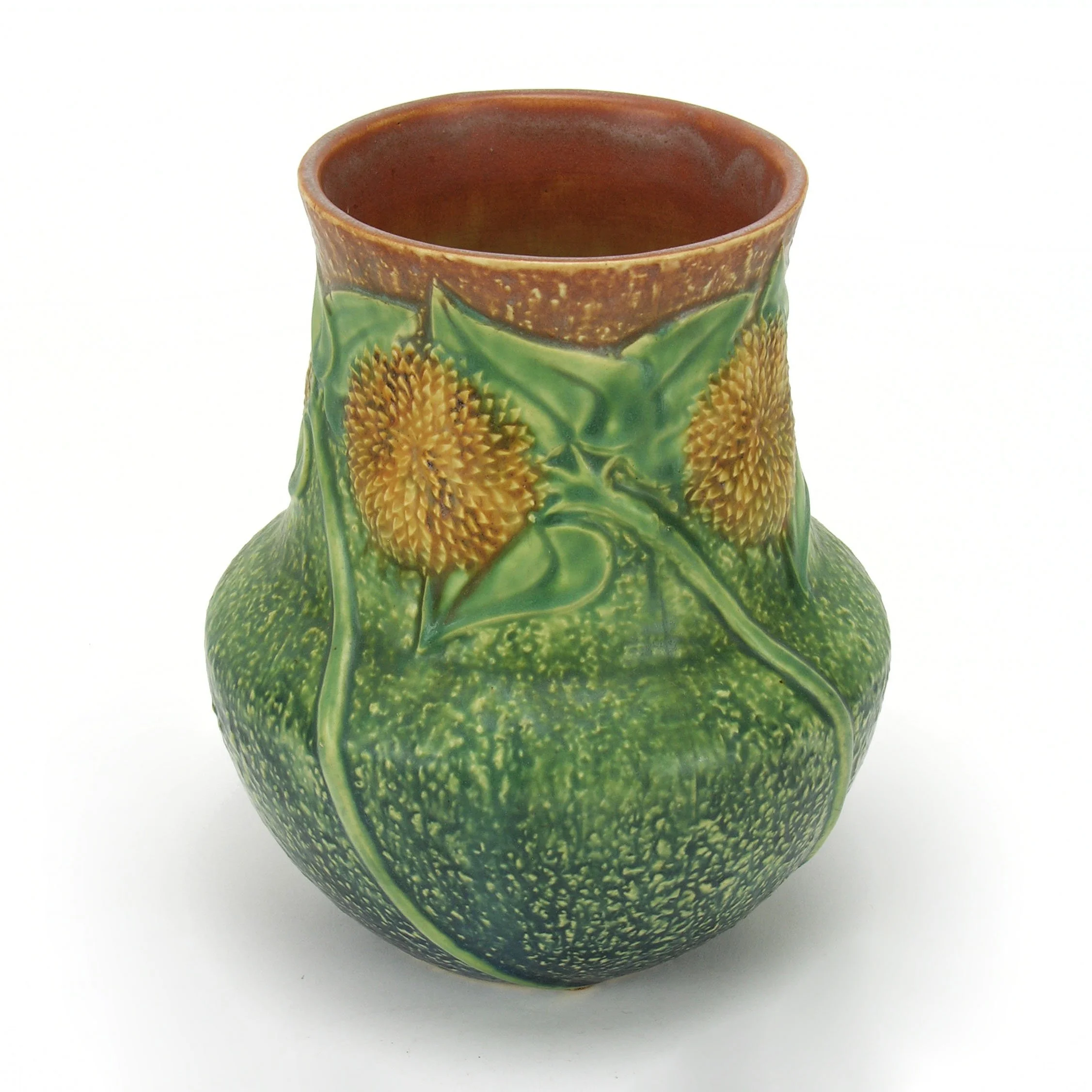 Roseville-Pottery-Sunflower-8-25in-490-8-vase-C.jpg