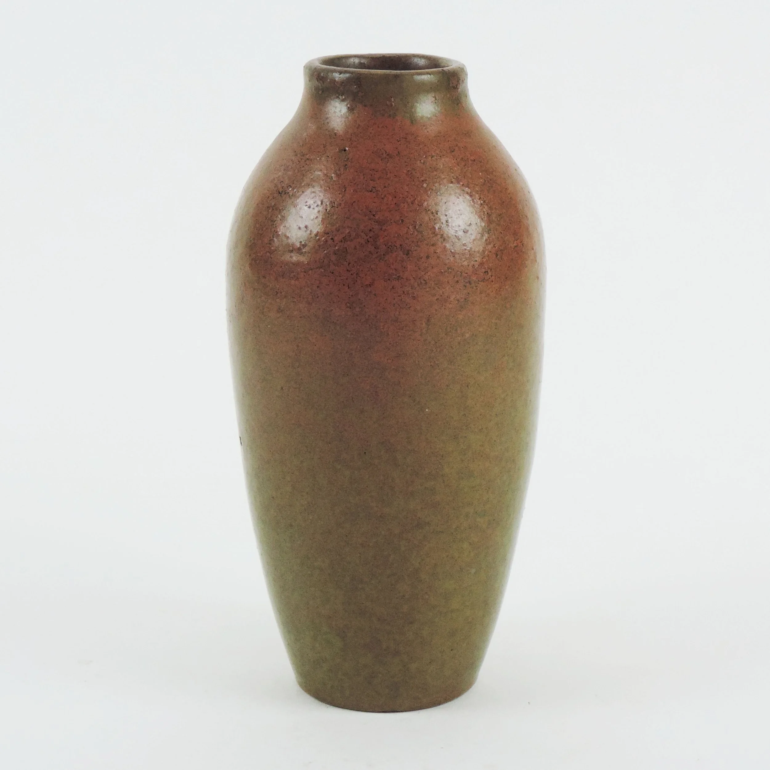 Merrimac-Pottery-orange-green-7in-vase-A.jpg