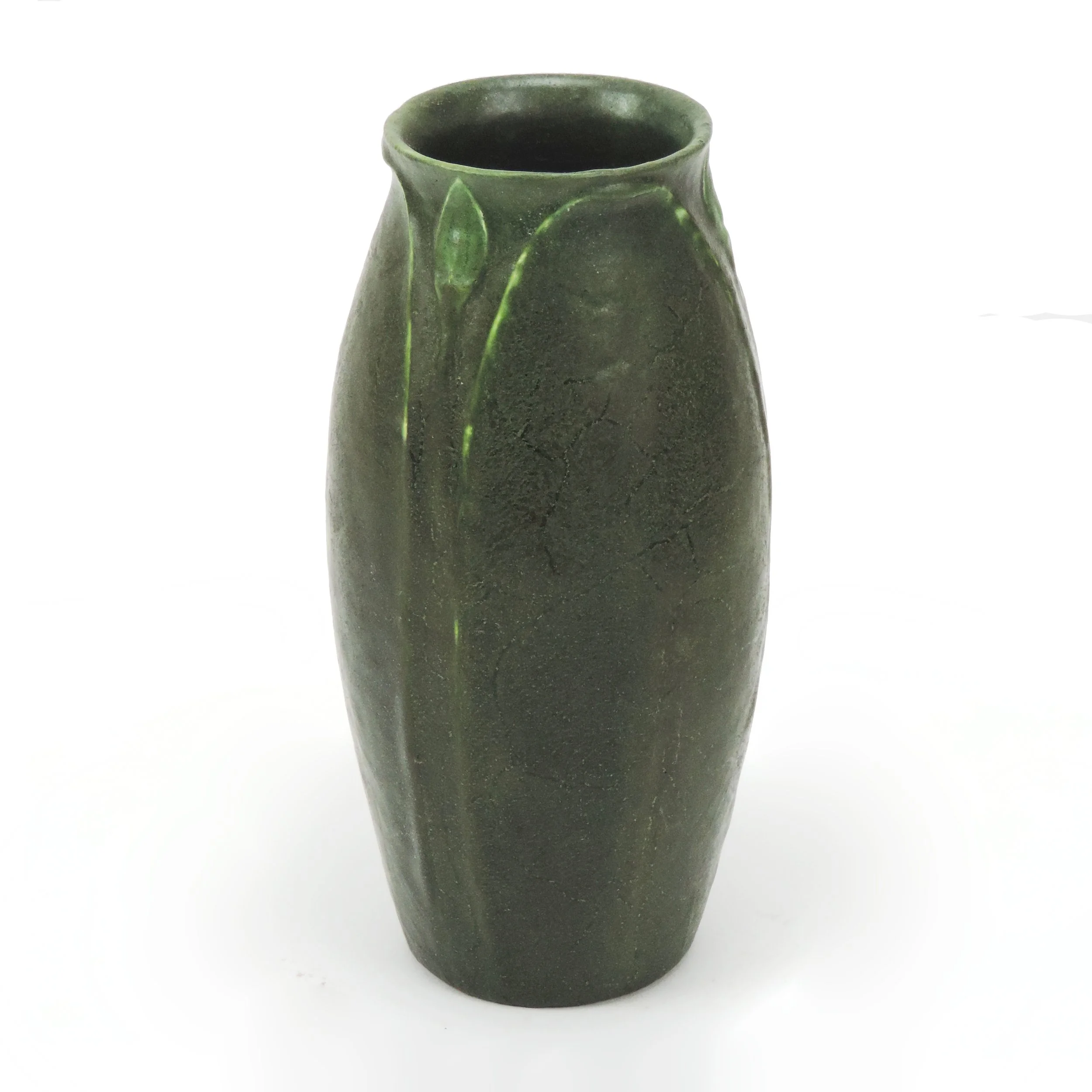 Grueby-Pottery-WP-2-color-8in-3-leaf-and-bud-vase-rep-C.jpg