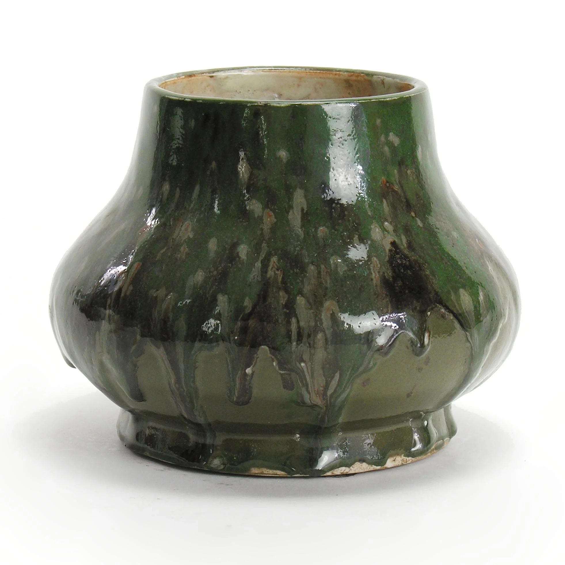 Dedham-Pottery-HCR-7-58dia-x-5-75in-green-drip-vase-B.jpg