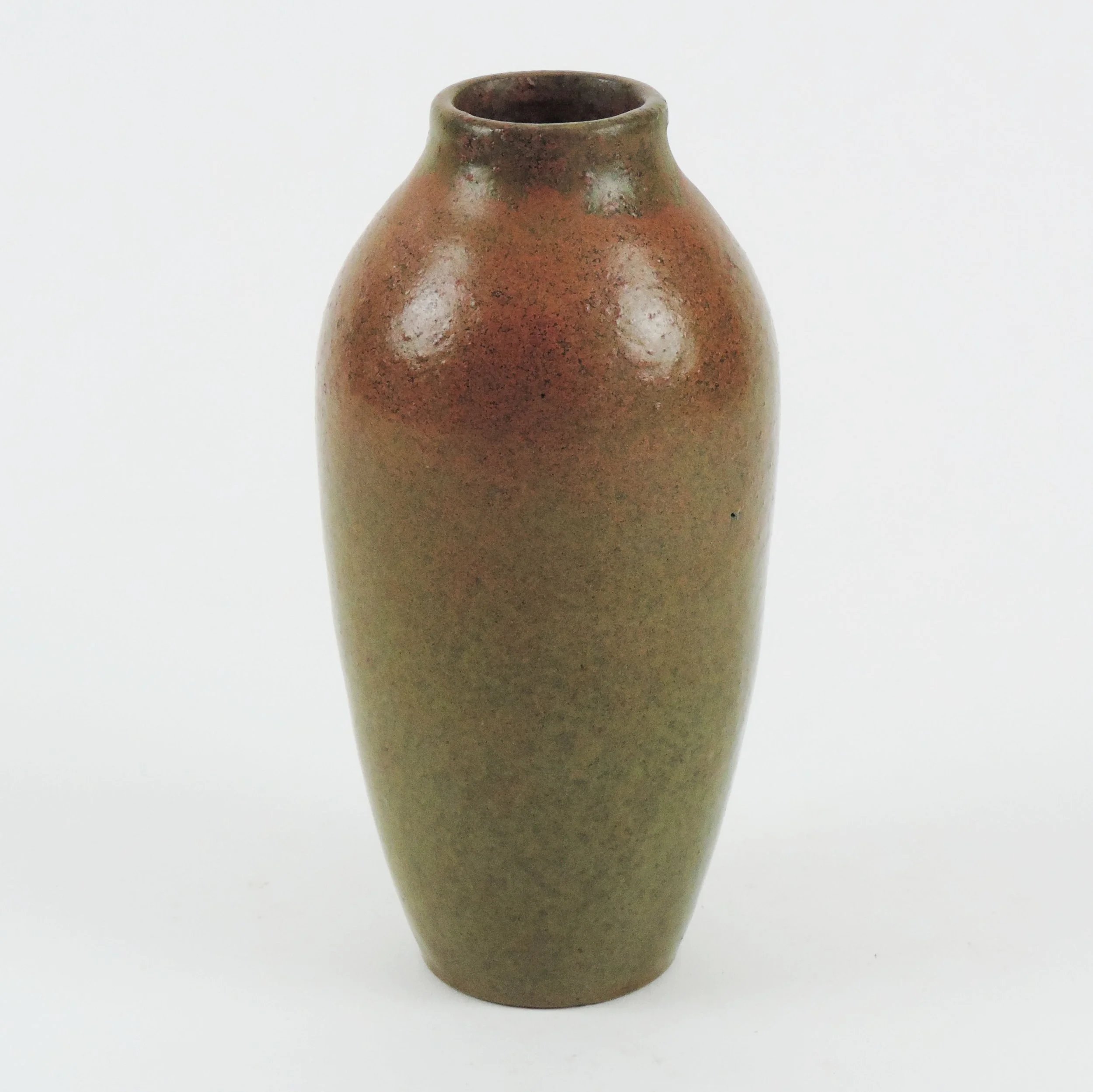 Merrimac-Pottery-orange-green-7in-vase-B.jpg