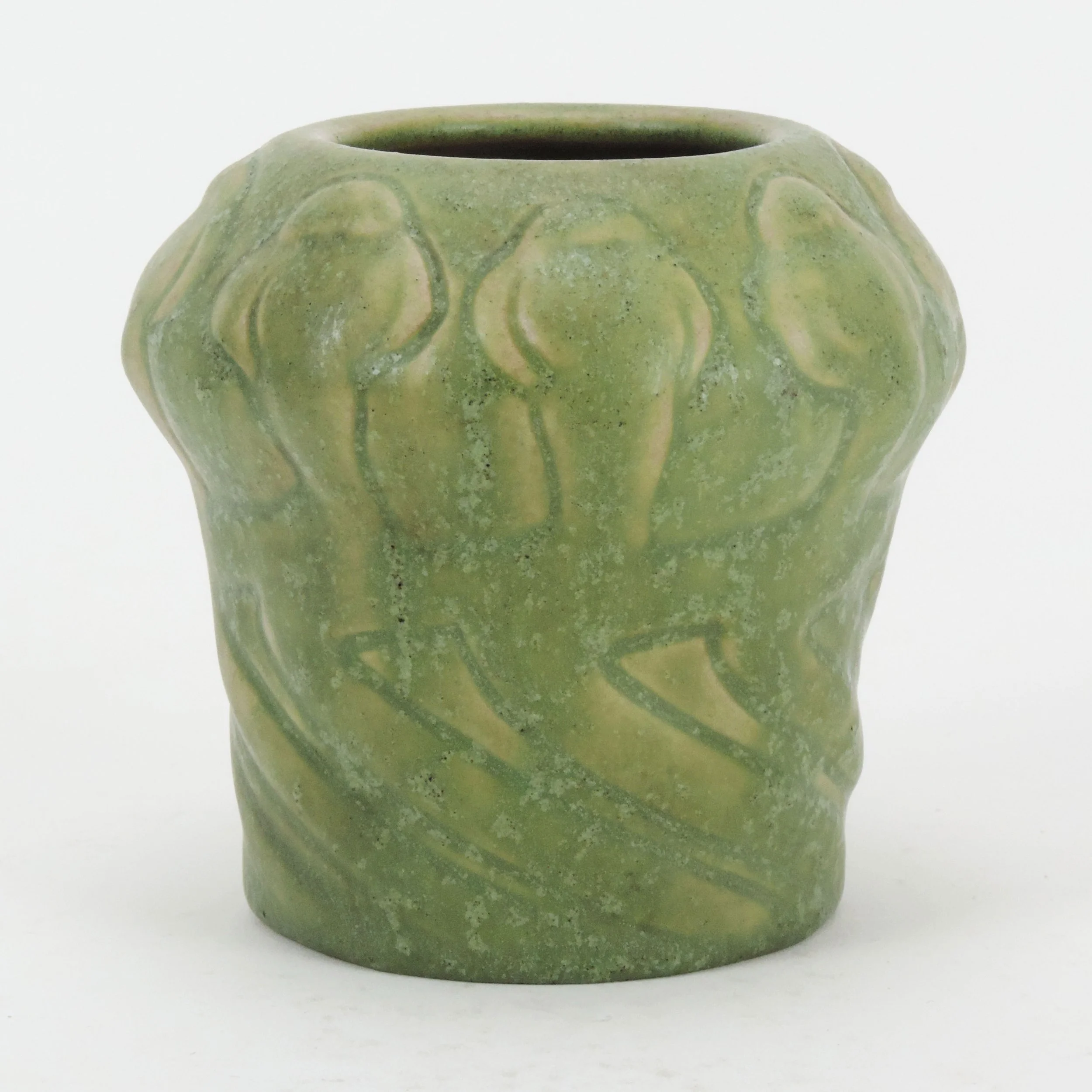 VanBriggle-Pottery-1906-poppy-seed-pods-3-75in-green-vase-shape-21-A.jpg