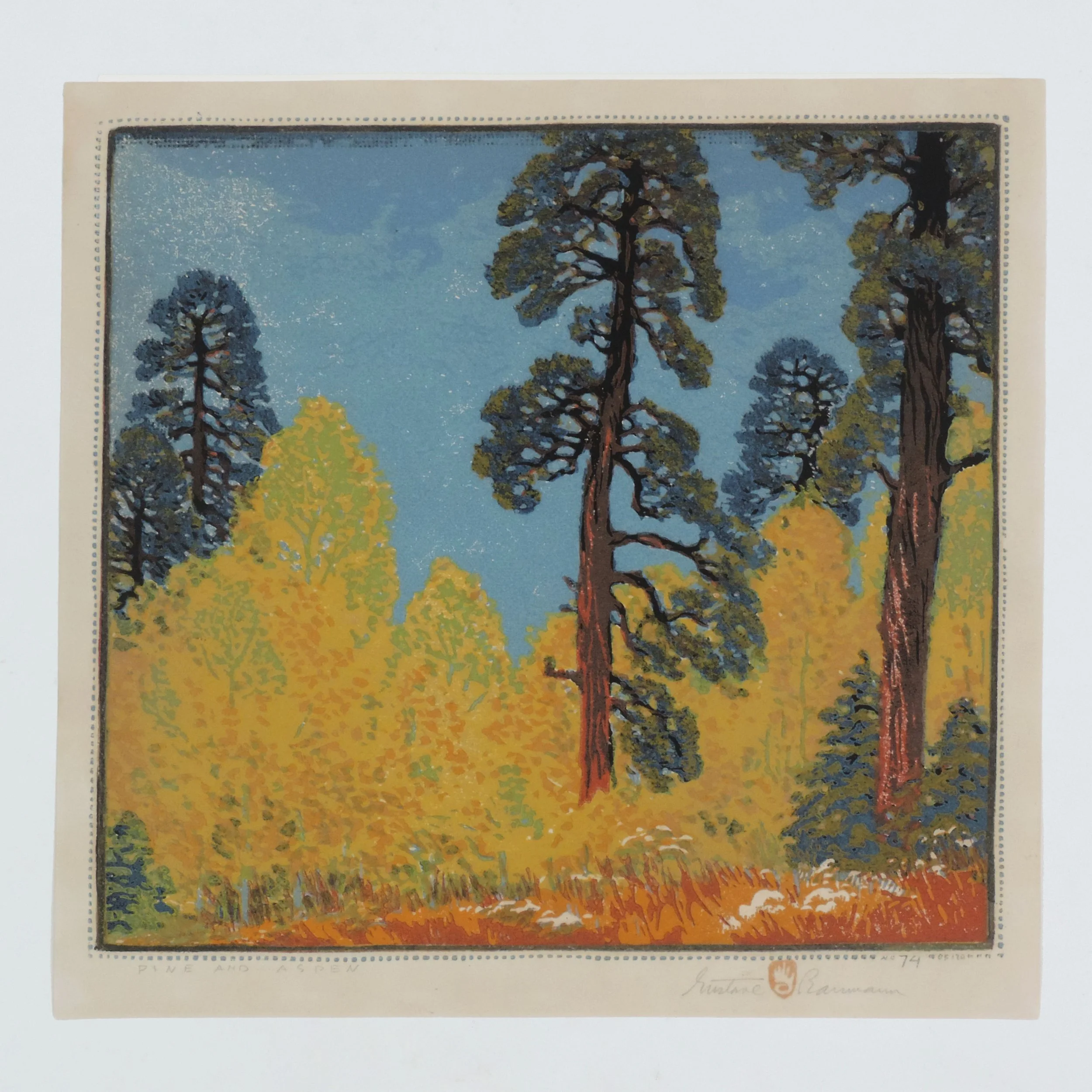 Gustave-Baumann-Pine-and-Aspen-13x13-5in-B.jpg
