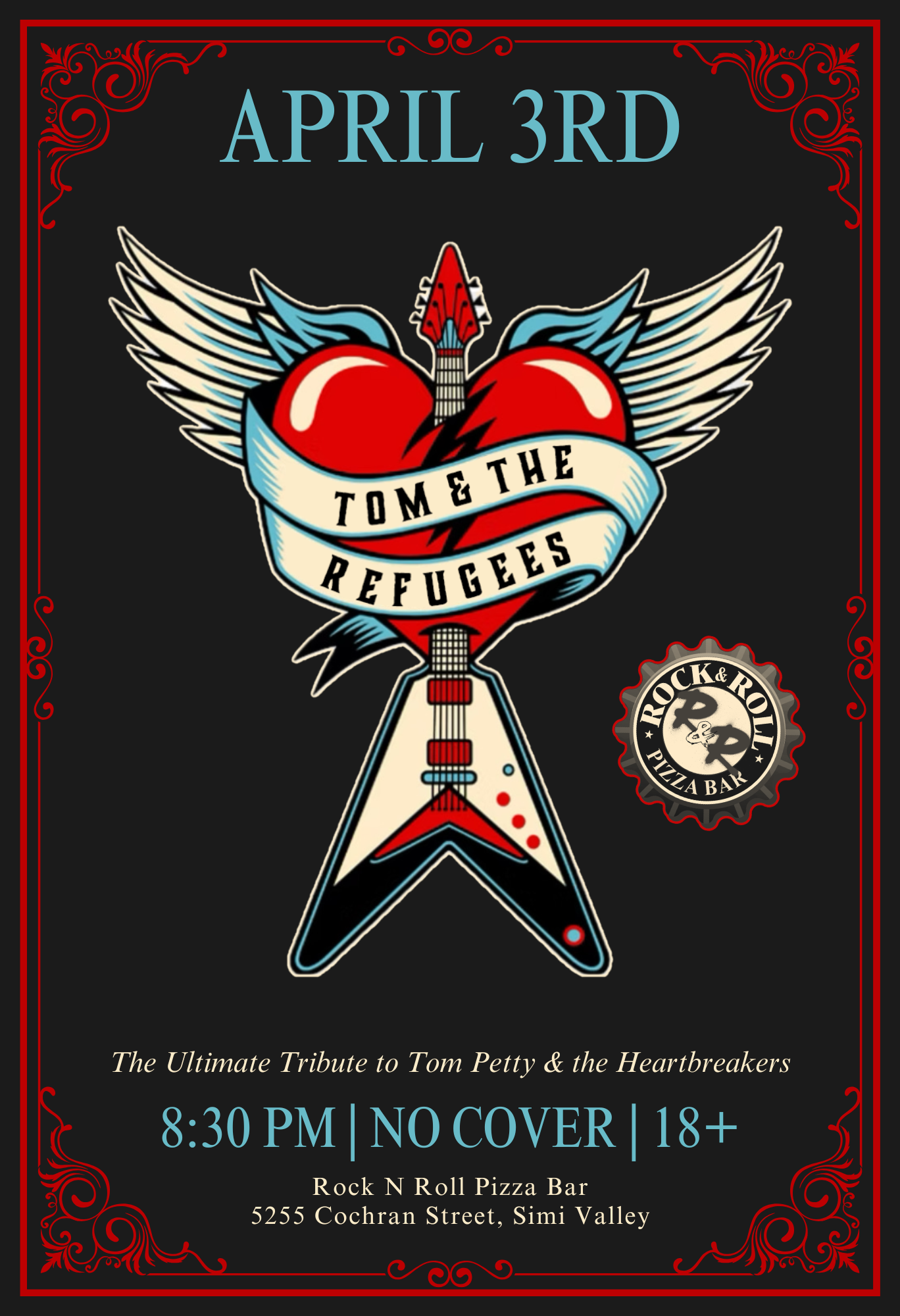 Tom &amp; the Refugees, tribute to Tom Petty