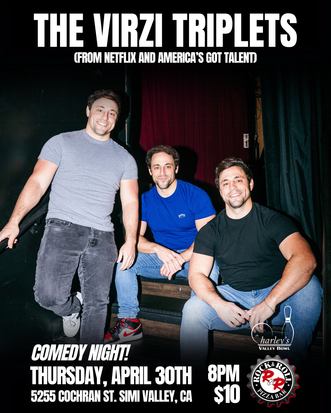Comedy Night with the Virzi Triplets