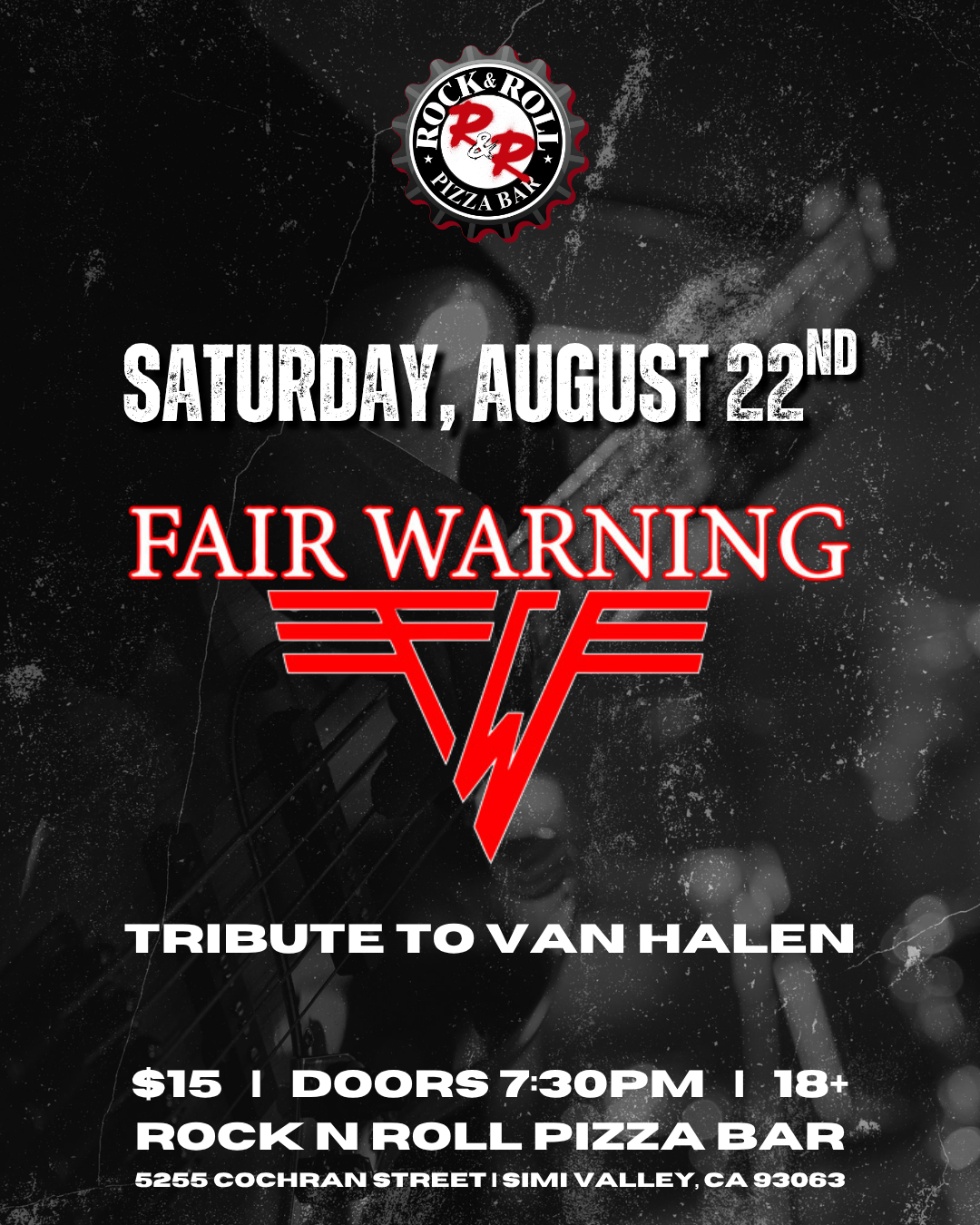 Fair Warning, Tribute to Van Halen