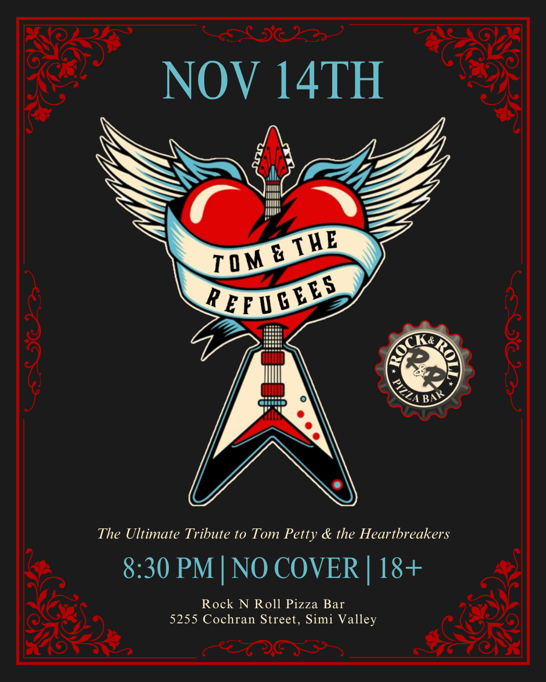 Tom &amp; The Refugees, The ultimate tribute to Tom Petty &amp; The Heartbreakers