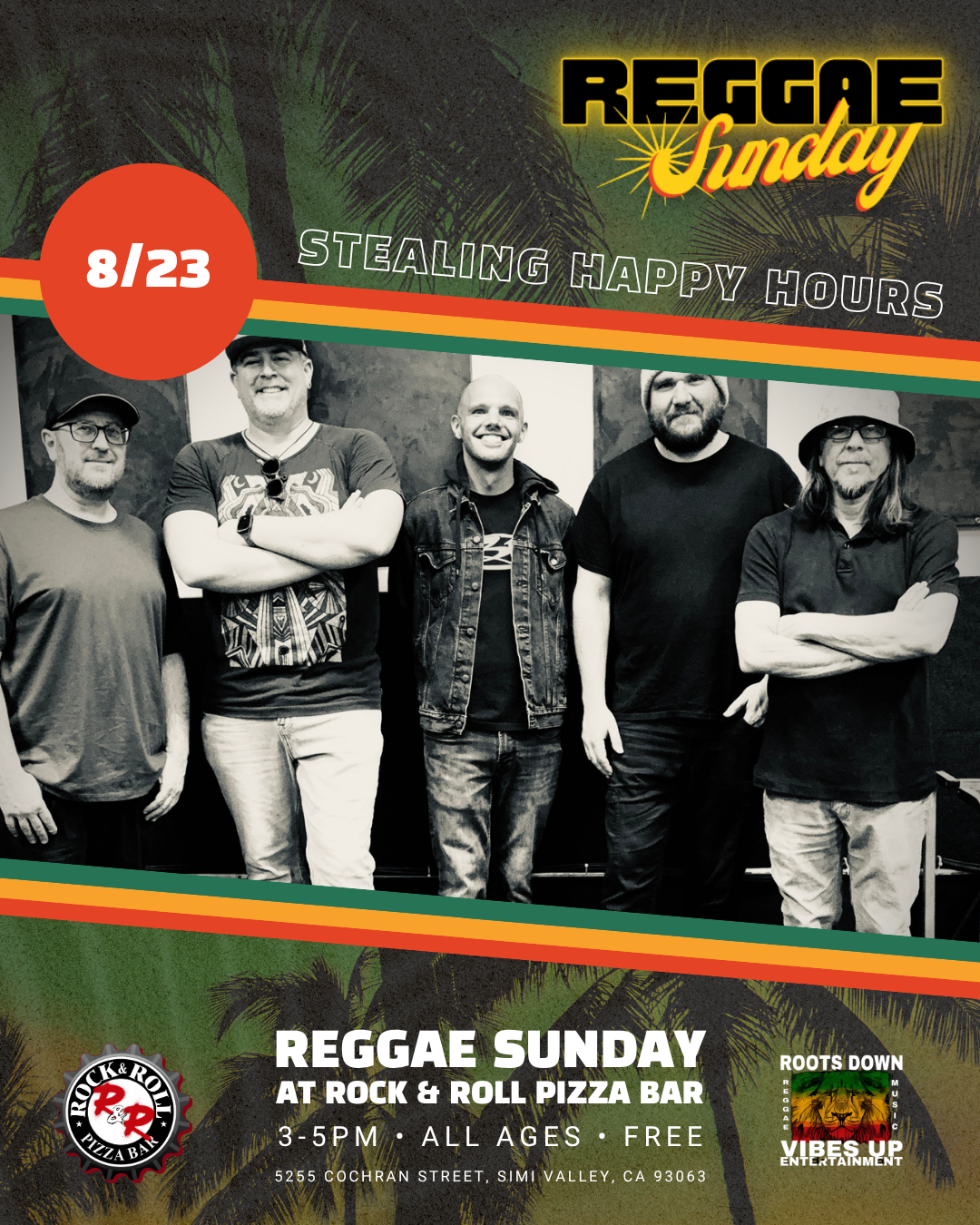 Reggae Sunday at Rock N Roll Pizza Bar