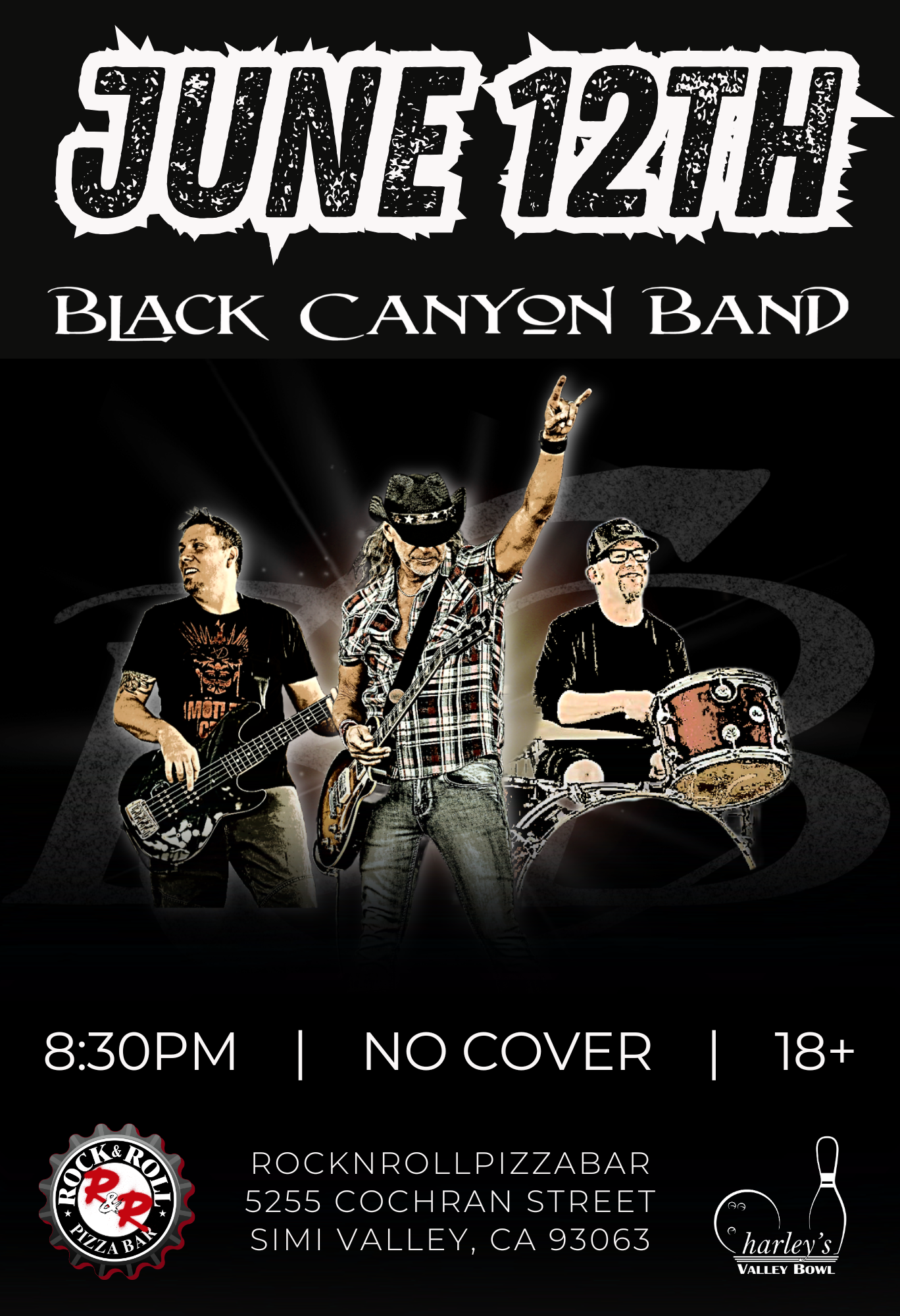 Live rock music in Simi Valley at Rock n Roll Pizza Bar