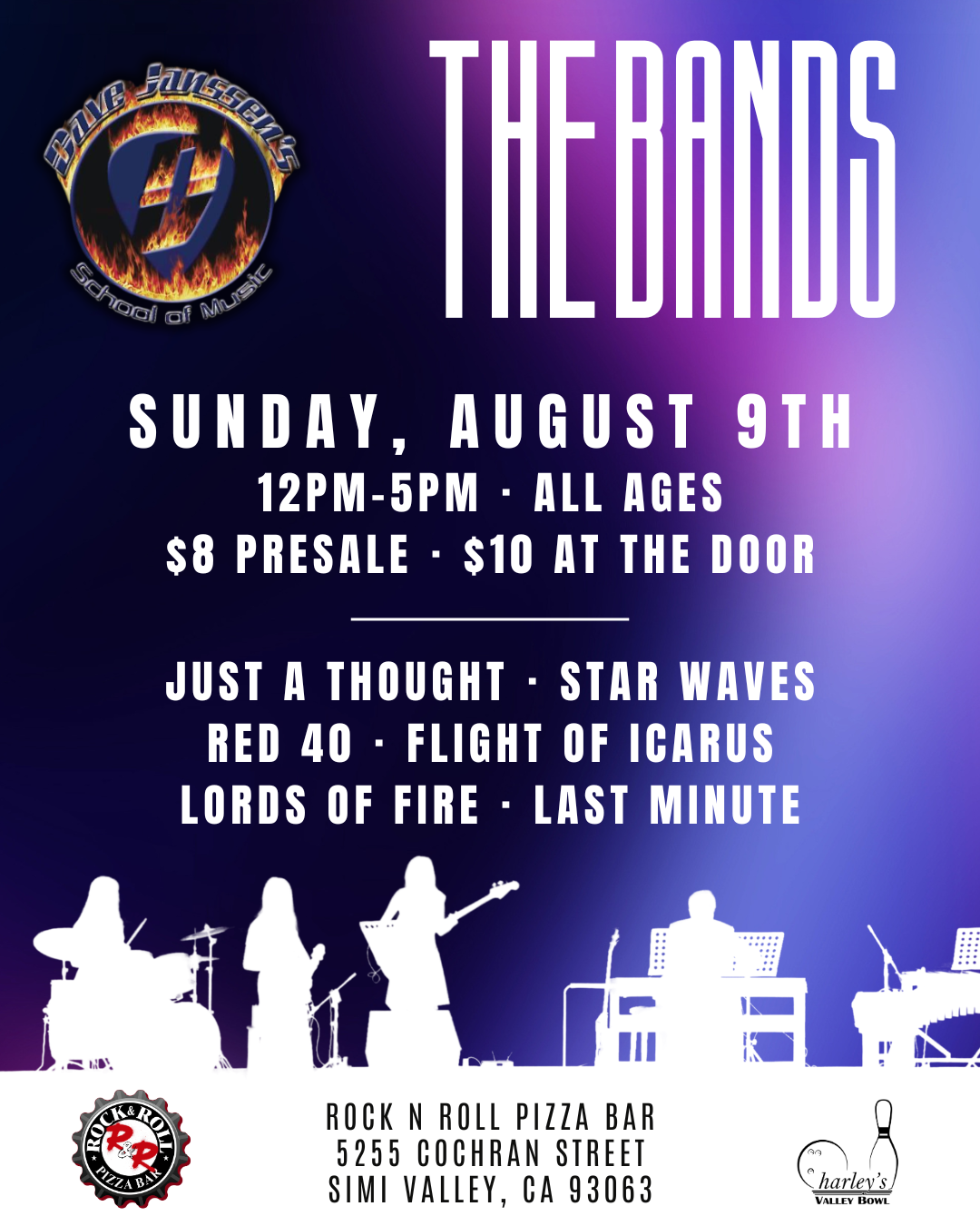 Live music with youth bands in Simi Valley