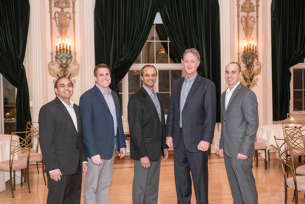 Drs. Amit Shah, Chad Spangler, Manish Bhuva, Dale Coy, and Brant Lutsi from Gastroenterology & Internal Medicine Specialists, are ready to celebrate! 