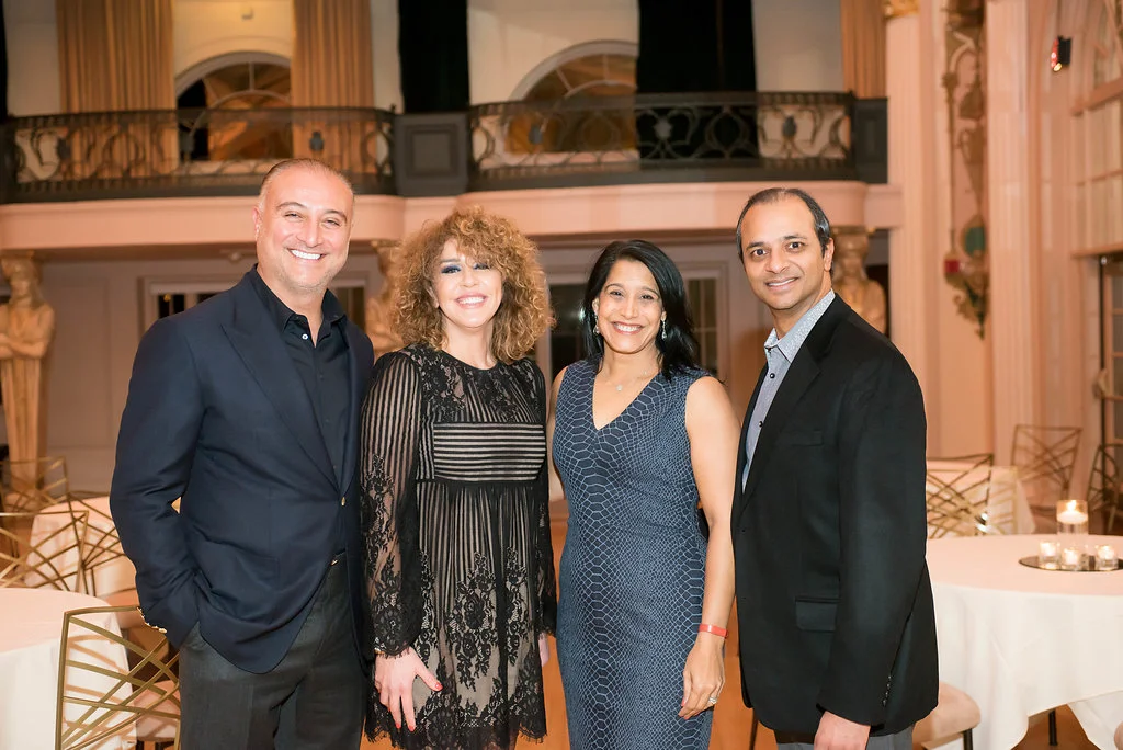 Dr. Arkan Alrashid (Northshore Center for Gastroenterology) and Dr. Manish Bhuva (Gastroenterology & Internal Medicine Specialists) delighted to be standing next to their fabulous spouses. 