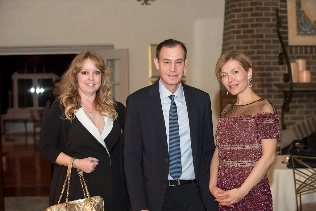Dr. C Berkelhammer from Southwest Gastroenterology enjoying the company of friends. 