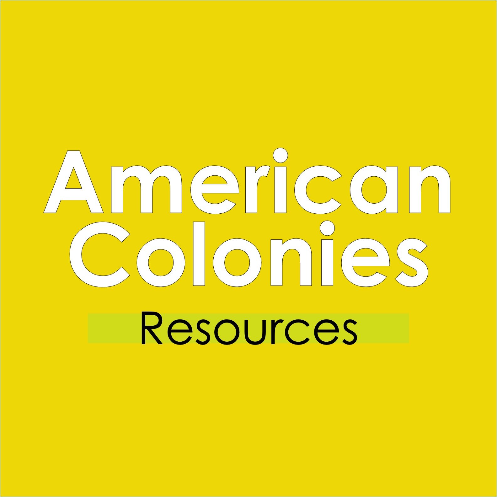 American Colonies Resources