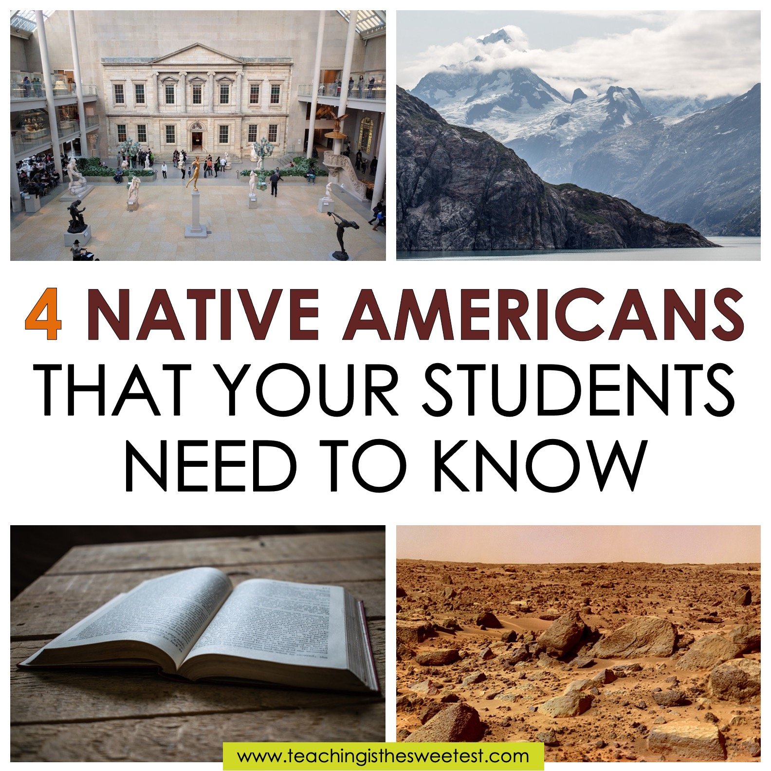 4 Native American People Your Students Need to Know
