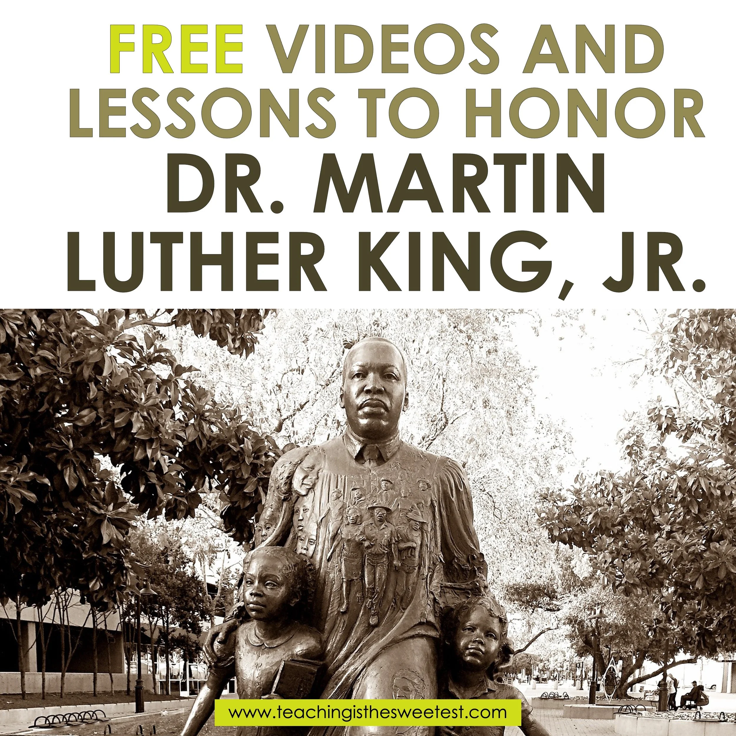 Free Lessons and Videos to Honor Dr. King's Legacy on MLK Day and All Year Long