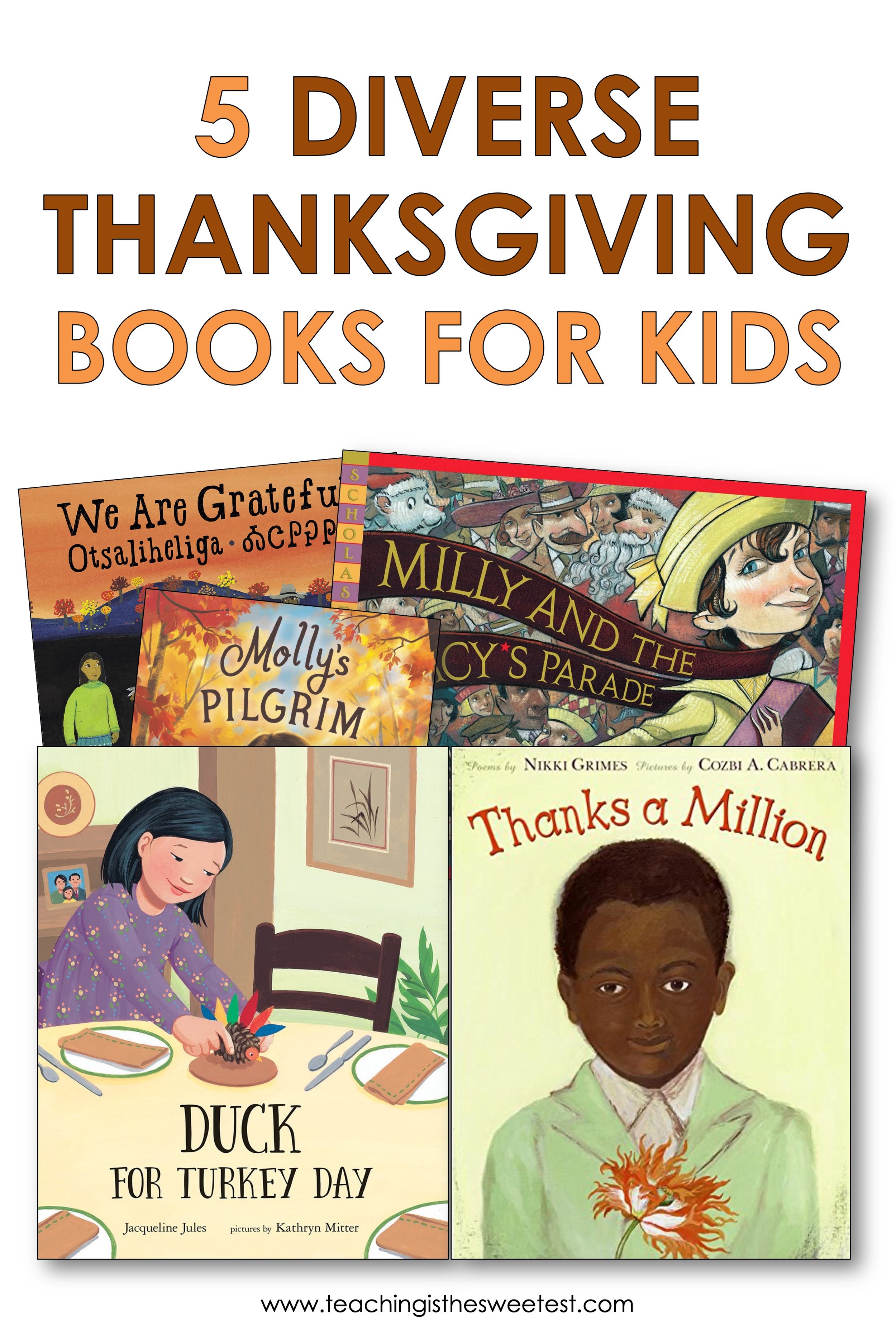 5 Diverse Thanksgiving Books For Kids