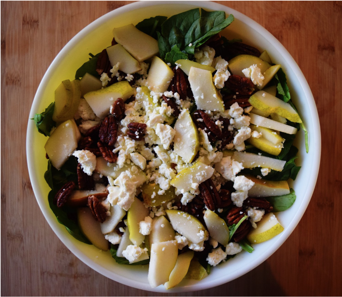 PEAR AND FETA SALAD