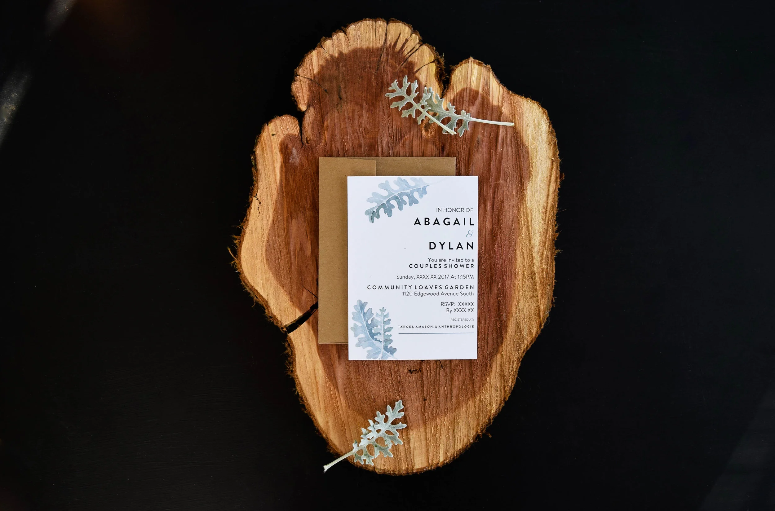 BRIDAL SHOWER: INVITATIONS