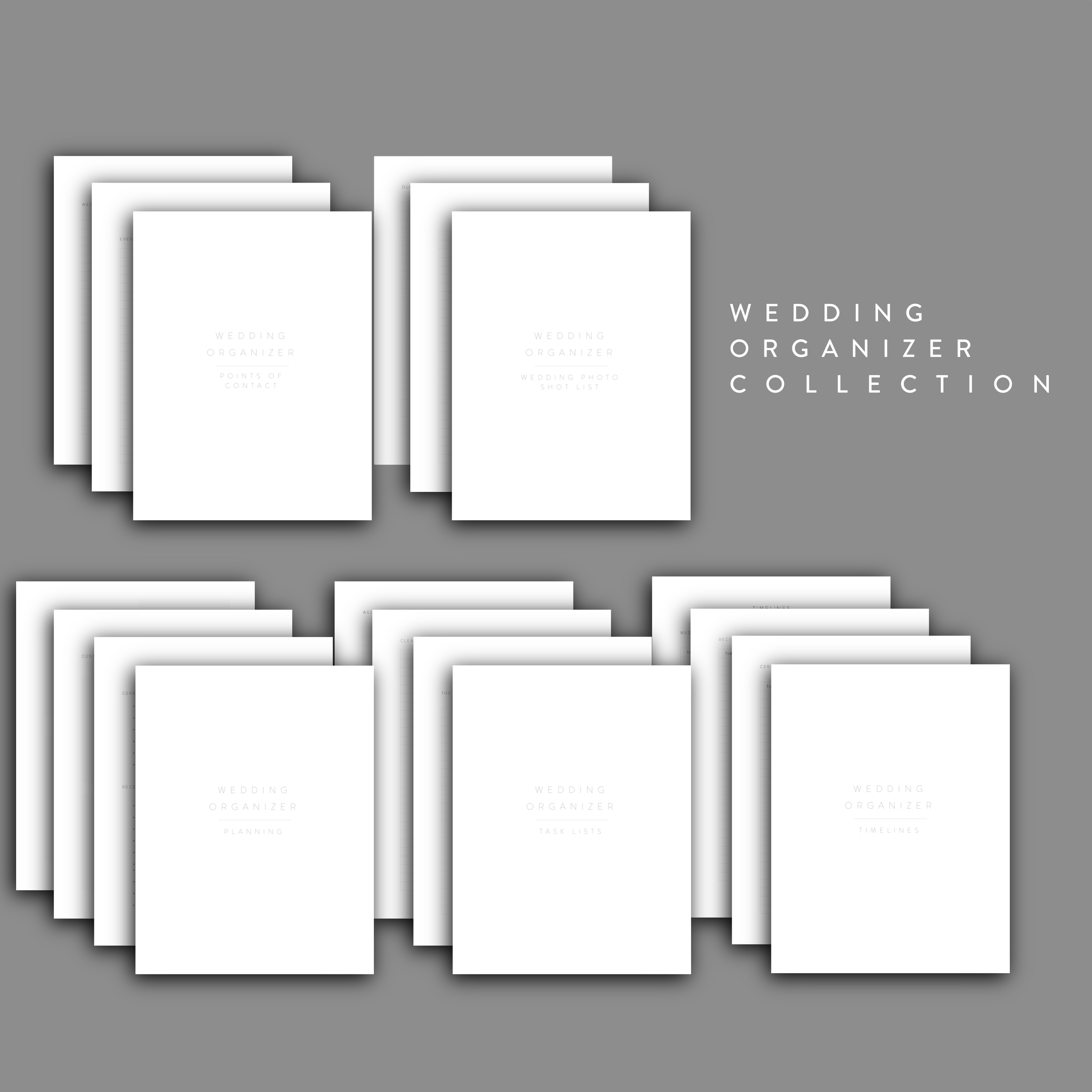 WEDDING ORGANIZER COLLECTION