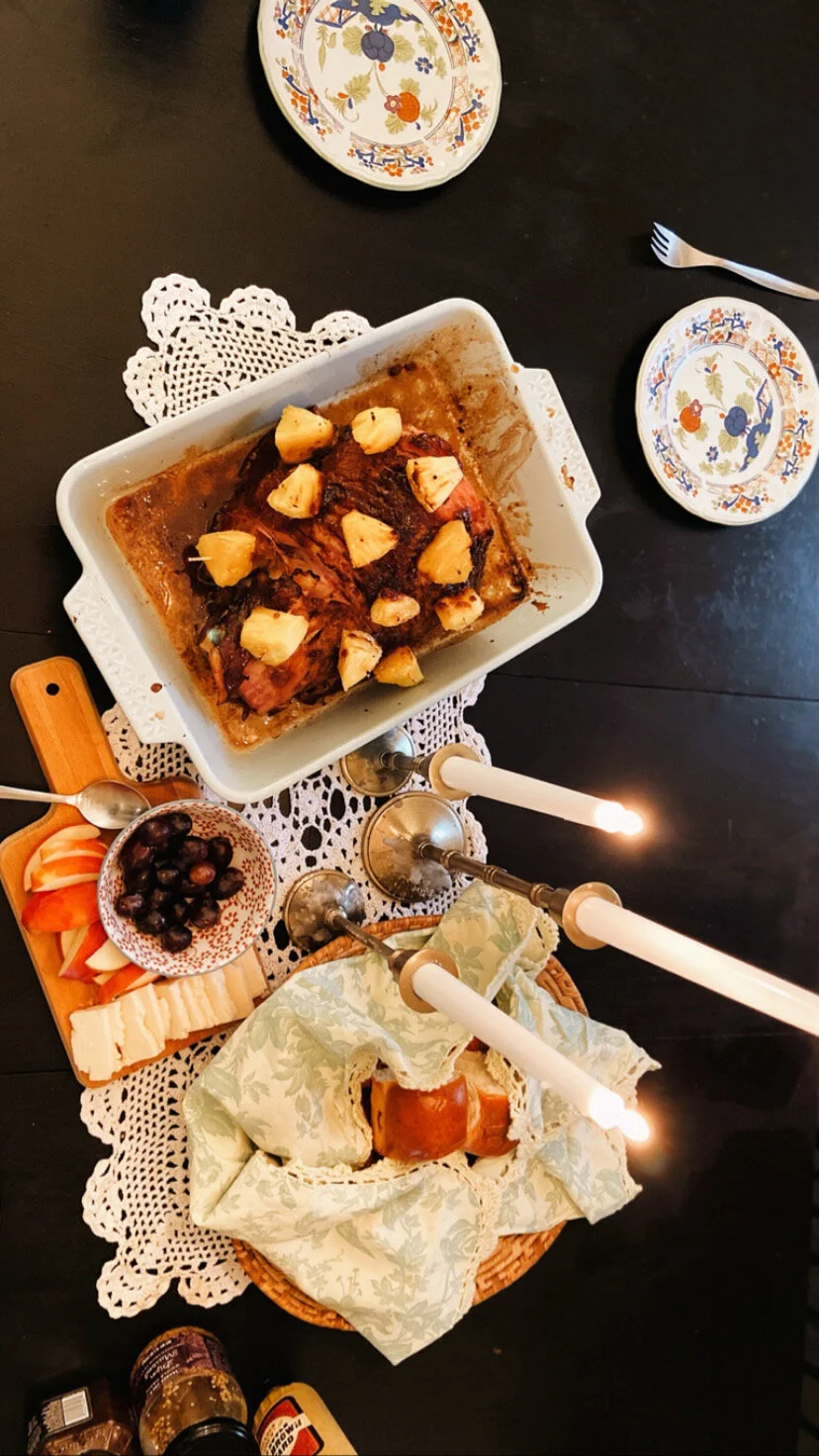 AN EASTER AT HOME  (Via JacinthaPayne.com)