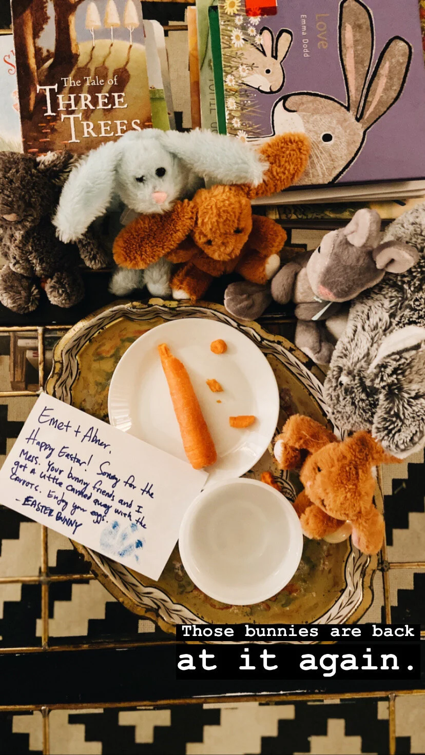 AN EASTER AT HOME  (Via JacinthaPayne.com)