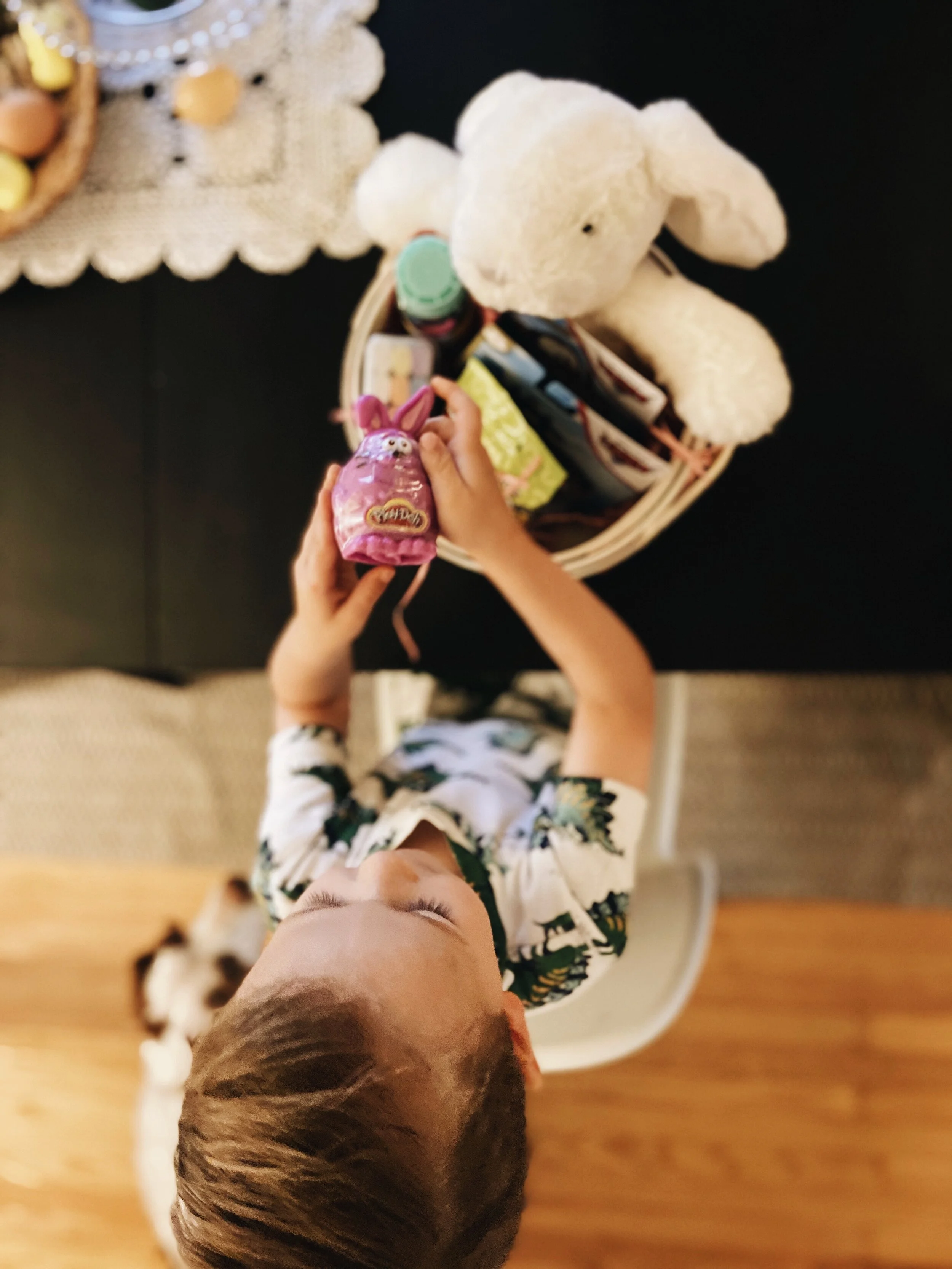AN EASTER AT HOME  (Via JacinthaPayne.com)