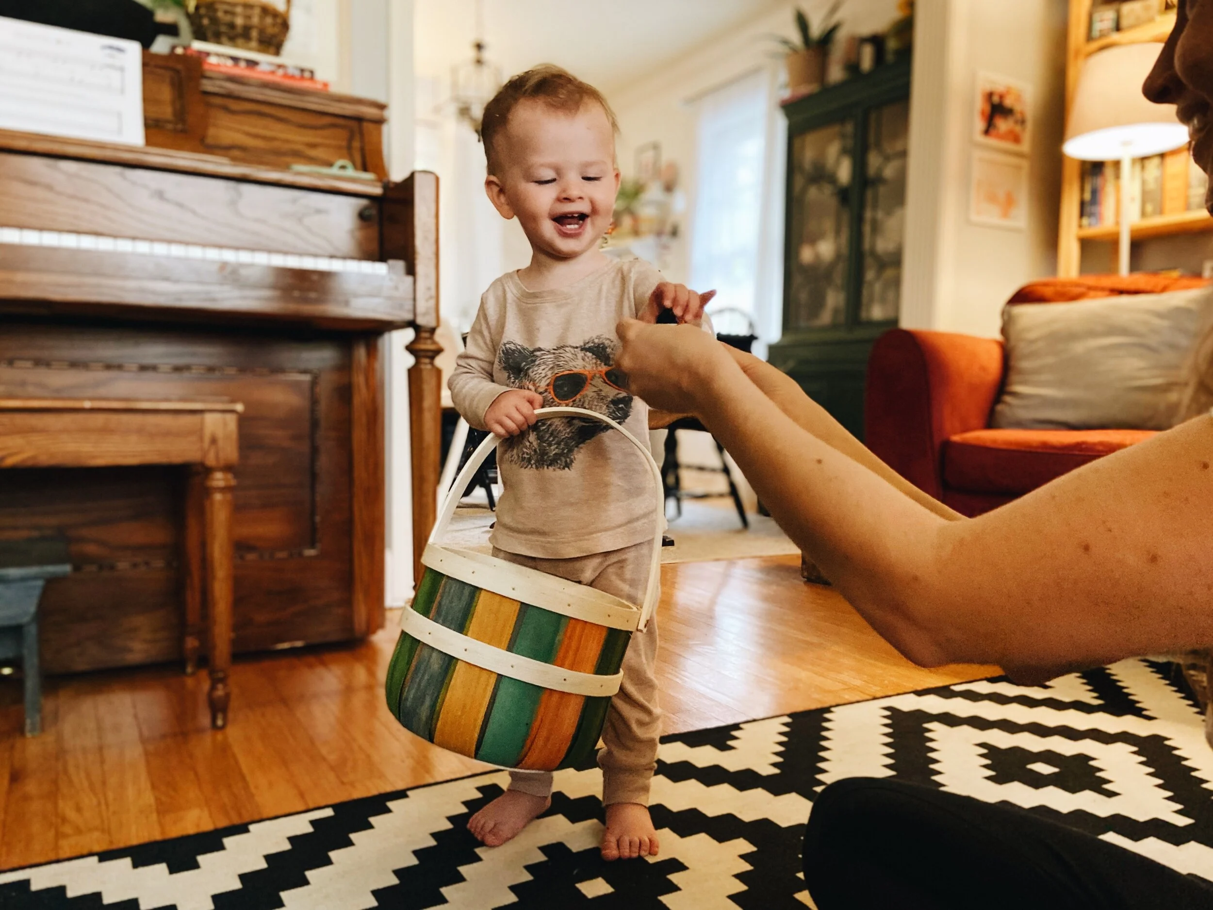 AN EASTER AT HOME  (Via JacinthaPayne.com)