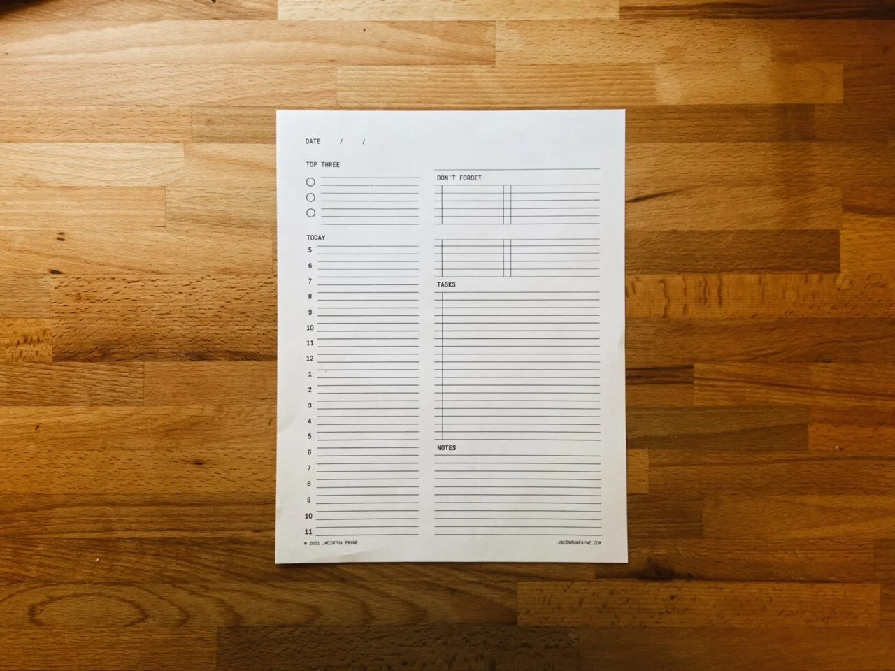 DAILY PLANNER 3.0