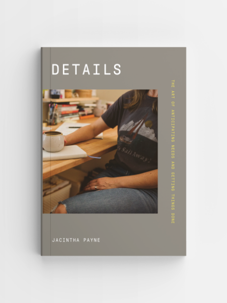 DETAILS - THE ART OF ANTICIPATING NEEDS AND GETTING THINGS DONE