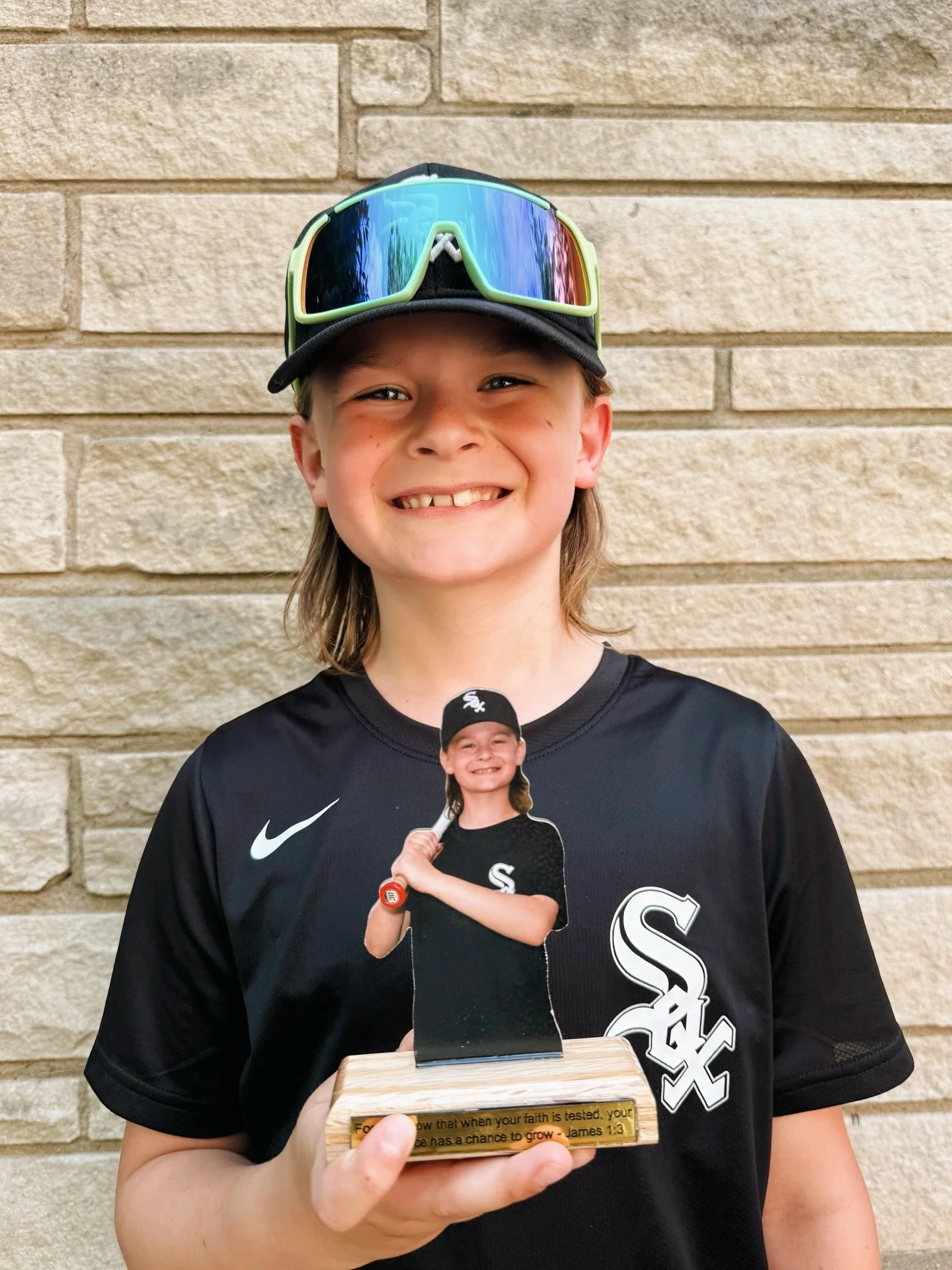 Emet just finished his second season of kid pitch baseball. His favorite position to play this season was first base and pitching. To know Emet is to know he LOVES baseball &mdash; through and through. 💫