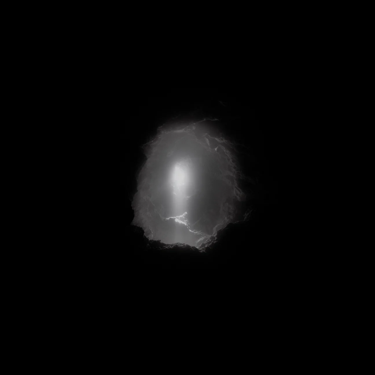 Untitled #3 from the series Above & Below , 2013 (pinhole photograph) archival pigment print on fiber-based paper, 28 x 28 inches