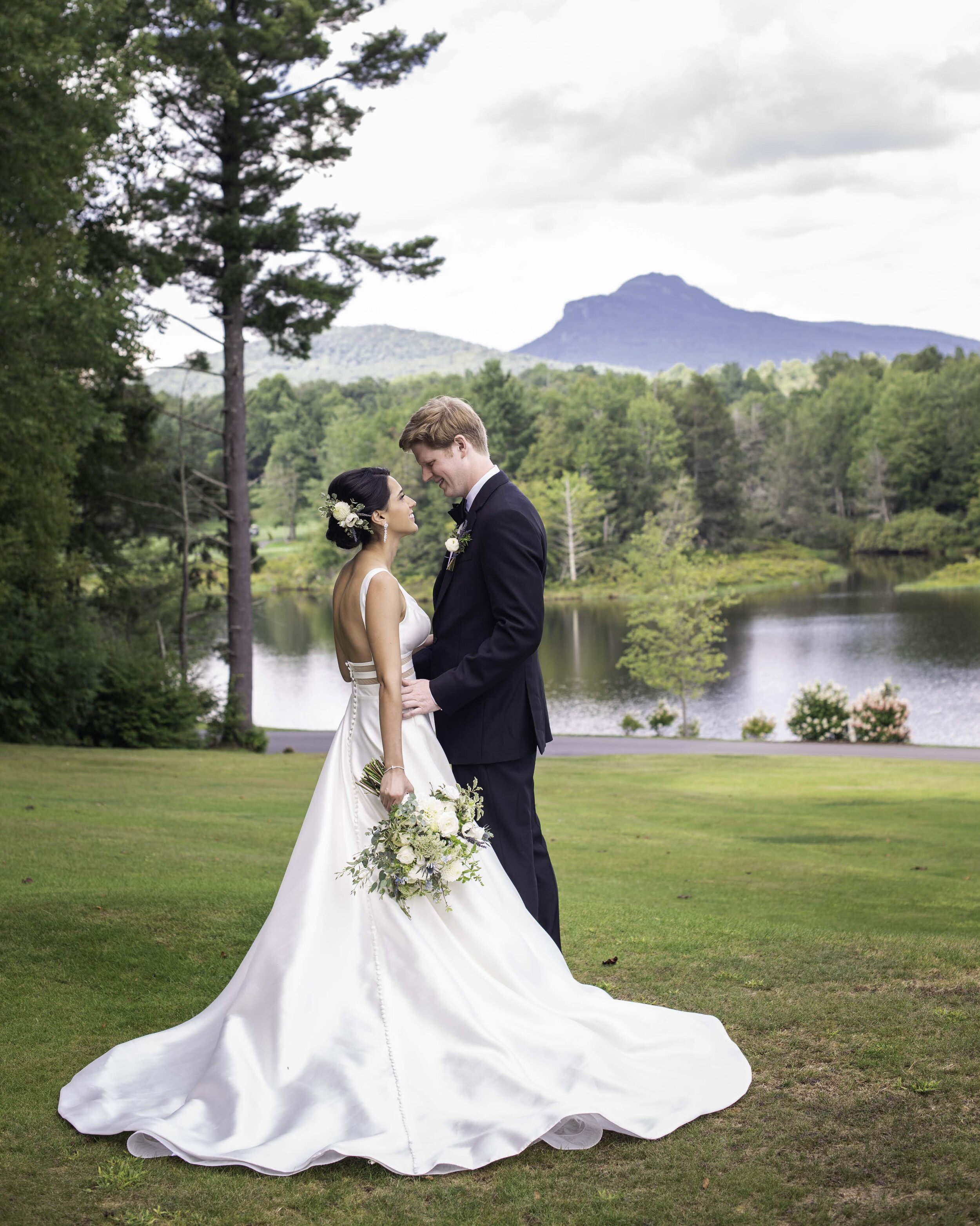 Rachel and Charles Whimsical Mountain Wedding  Linville  