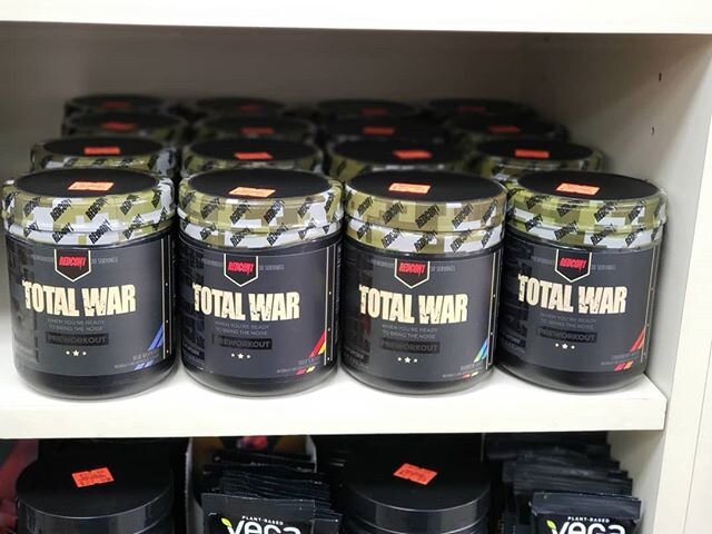 *NEW AT LIFE SPRING*
Introducing the RedCon1 brand now at Life Spring Health Foods!
&quot;TOTAL WAR&quot; is a one of a kind complete Pre-Workout combining endurance, pump, Extreme energy, and laser-like focus elements.
&quot;MRE BARS&quot; are packe